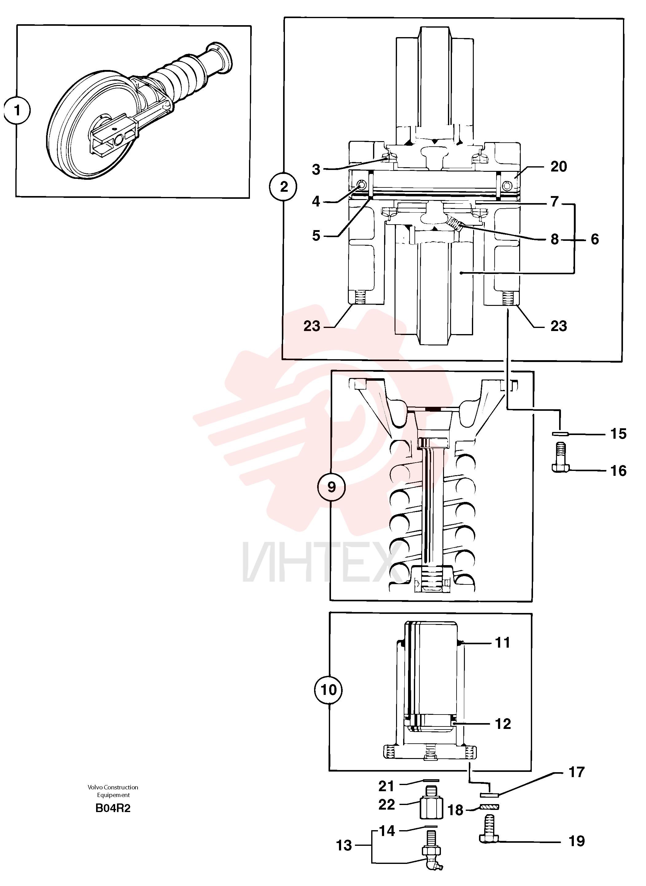Track tensioning