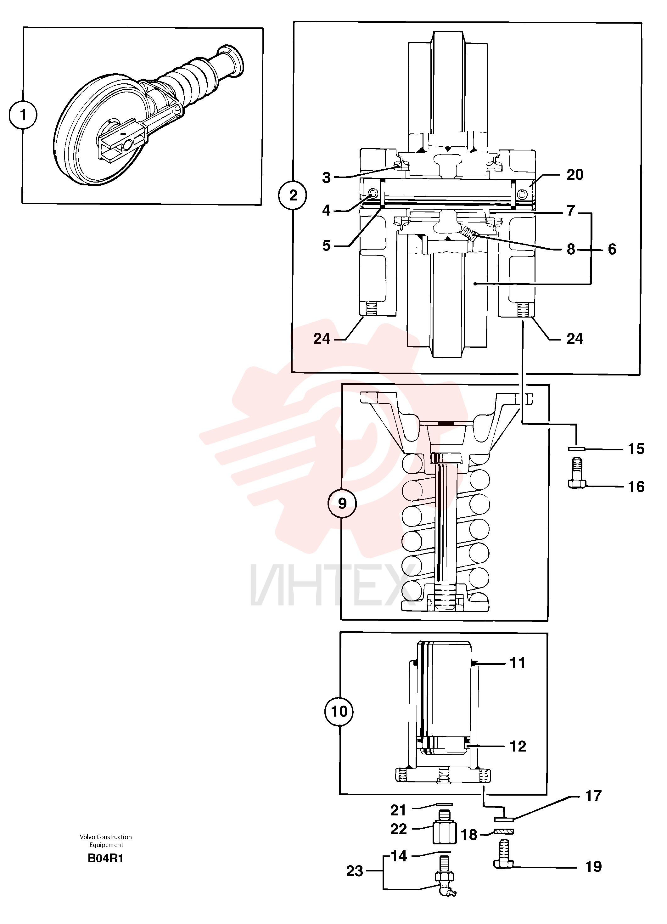 Track tensioning