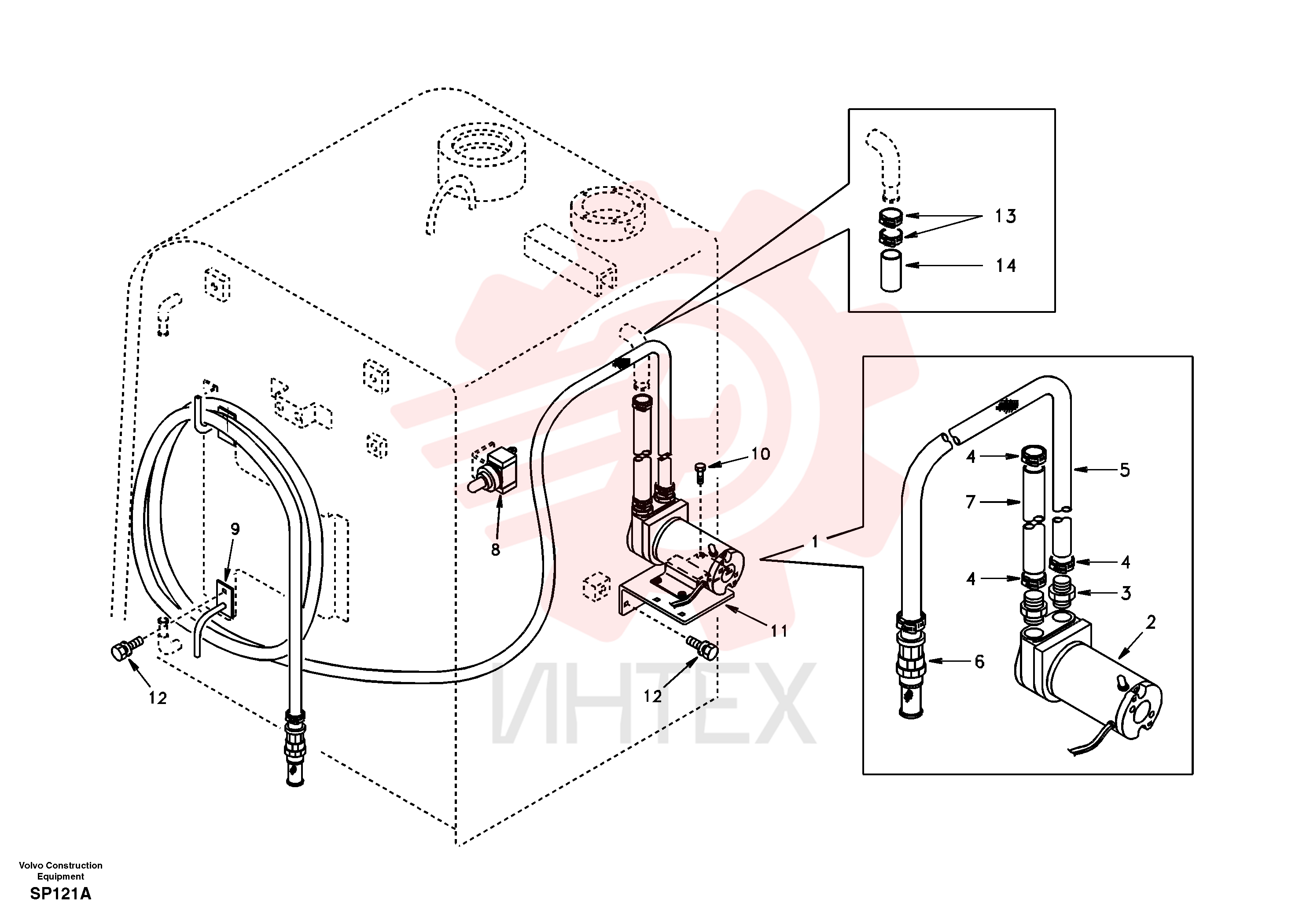 Flange screw