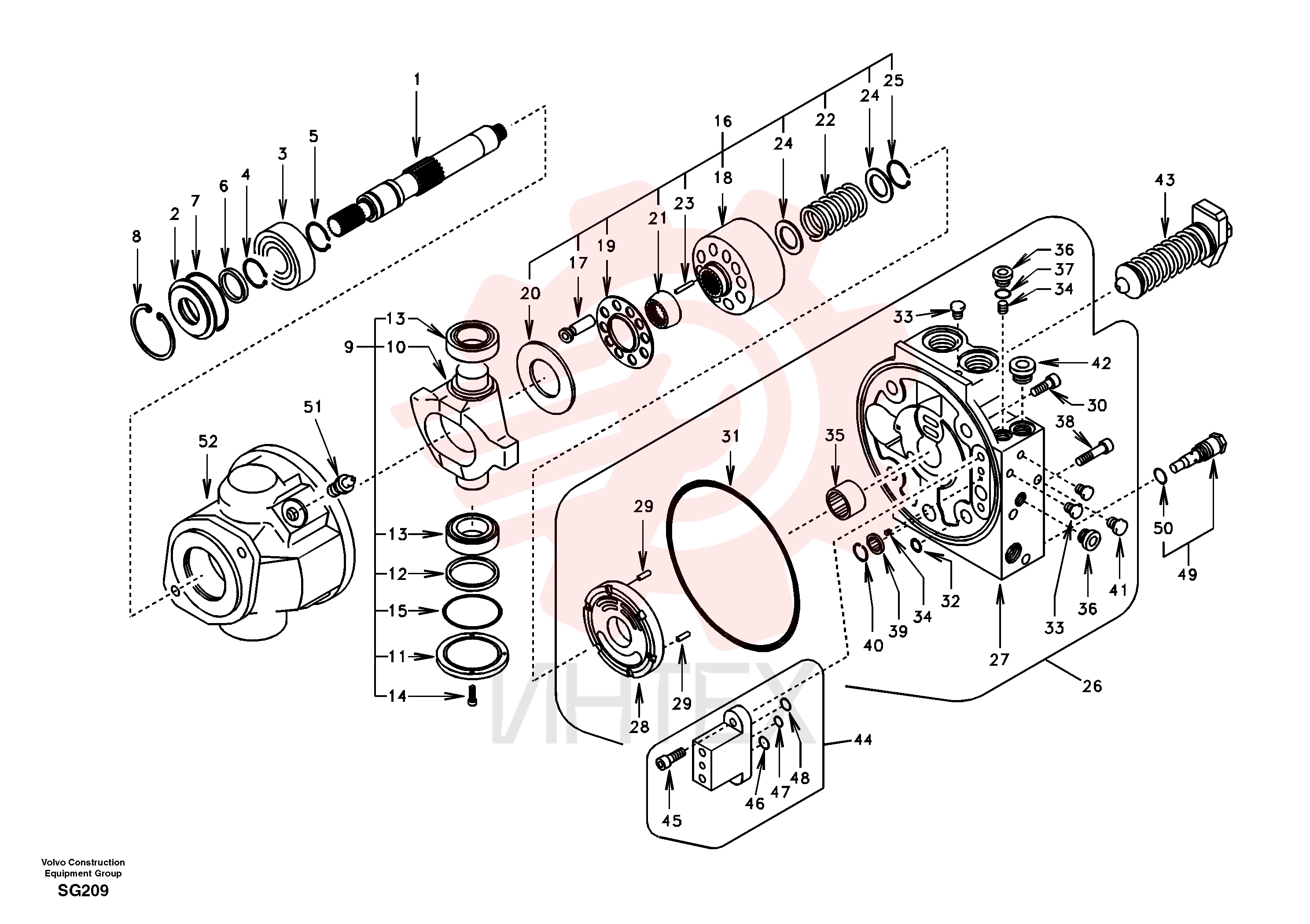 Насос VOE 14503279 (3)