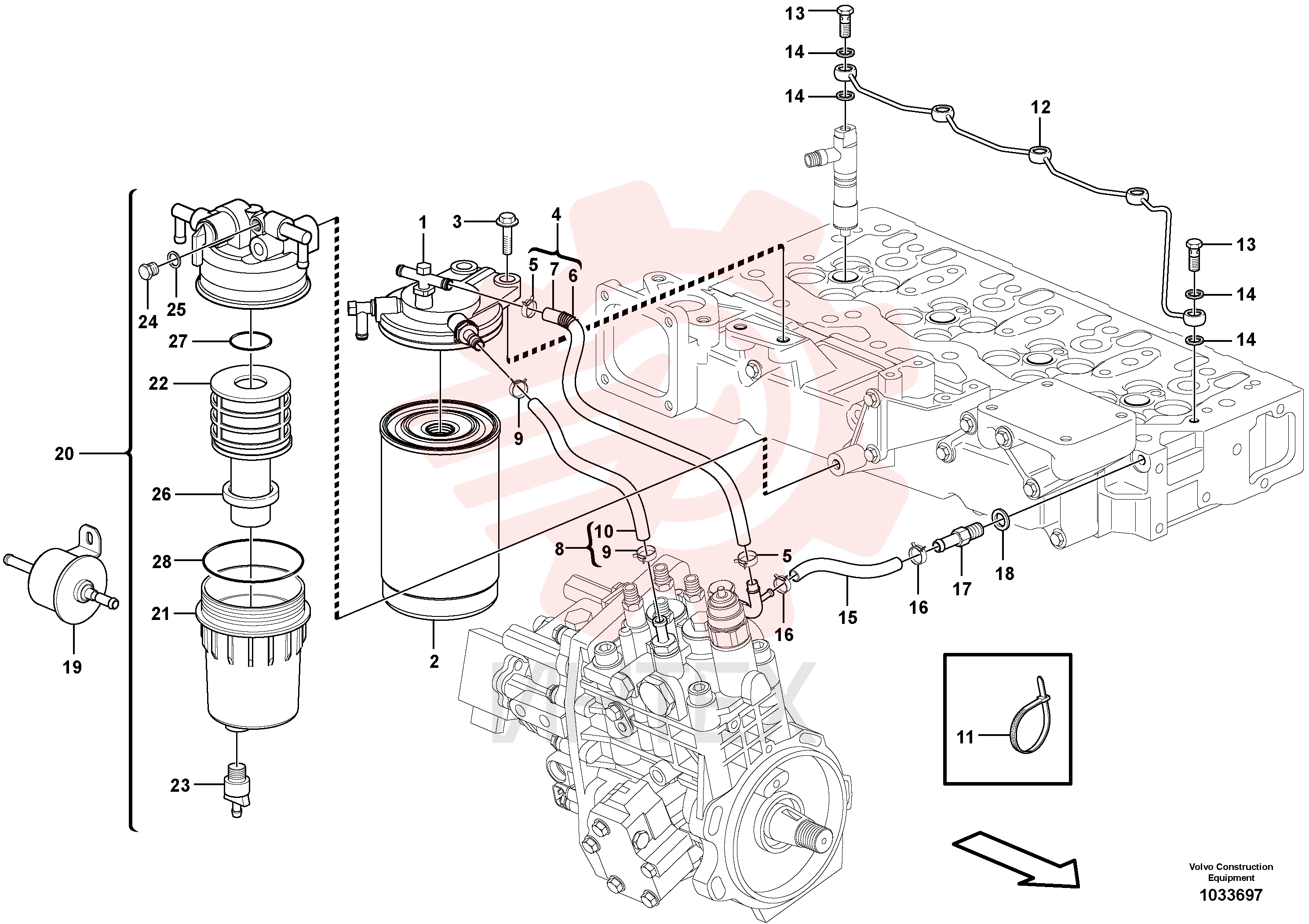 Fuel Filter Hou