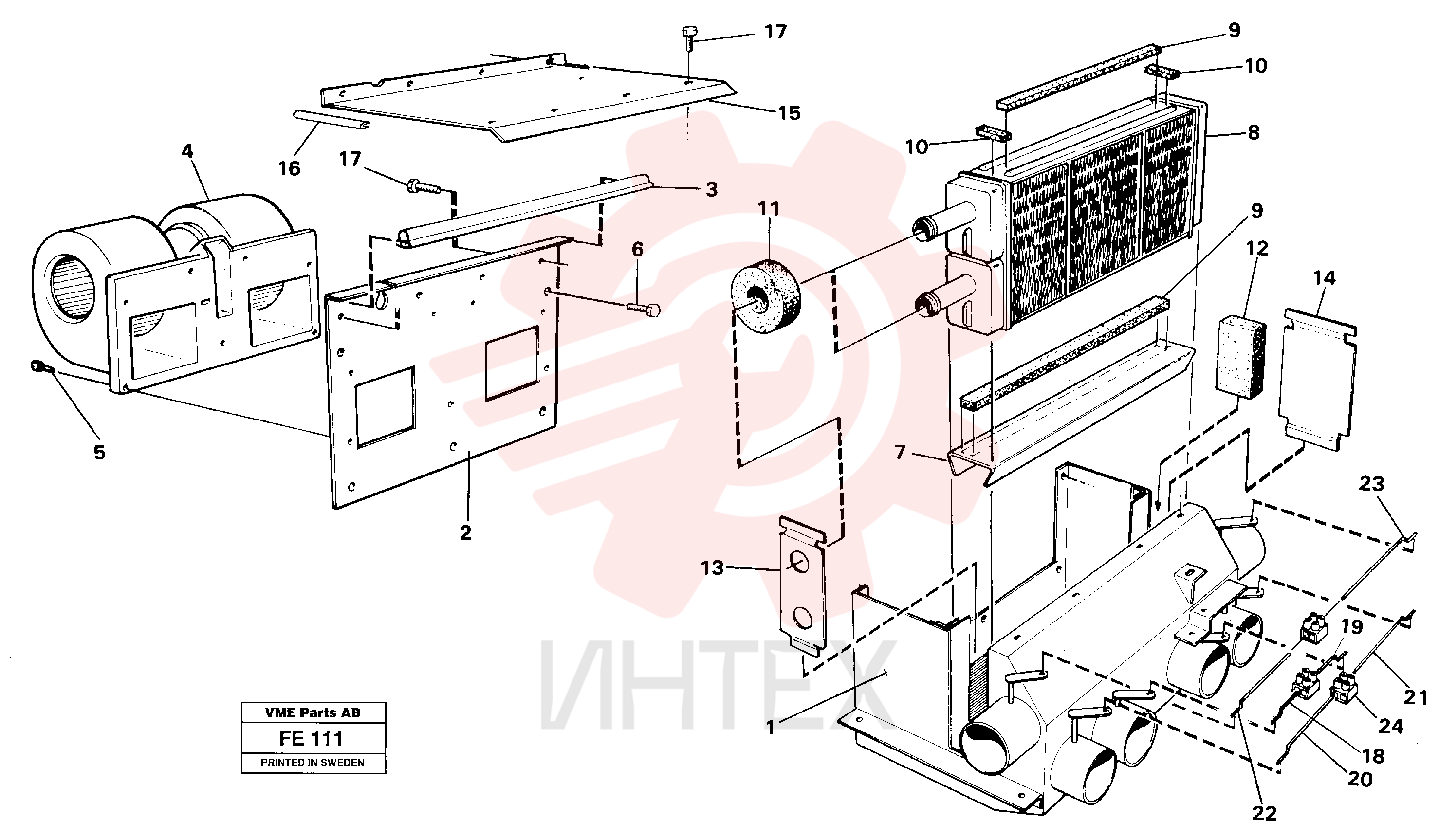 Cab heater