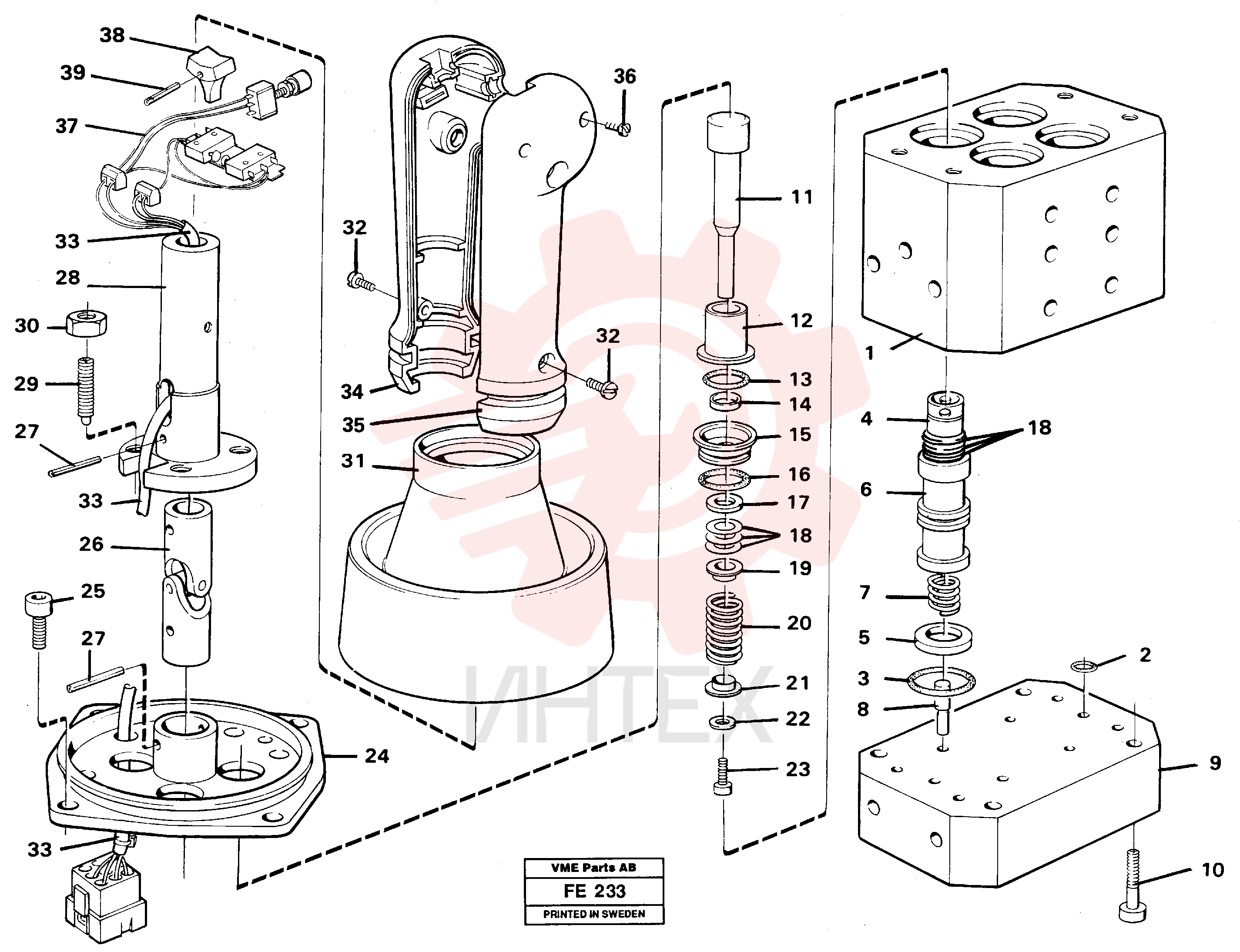 Control pressure valve