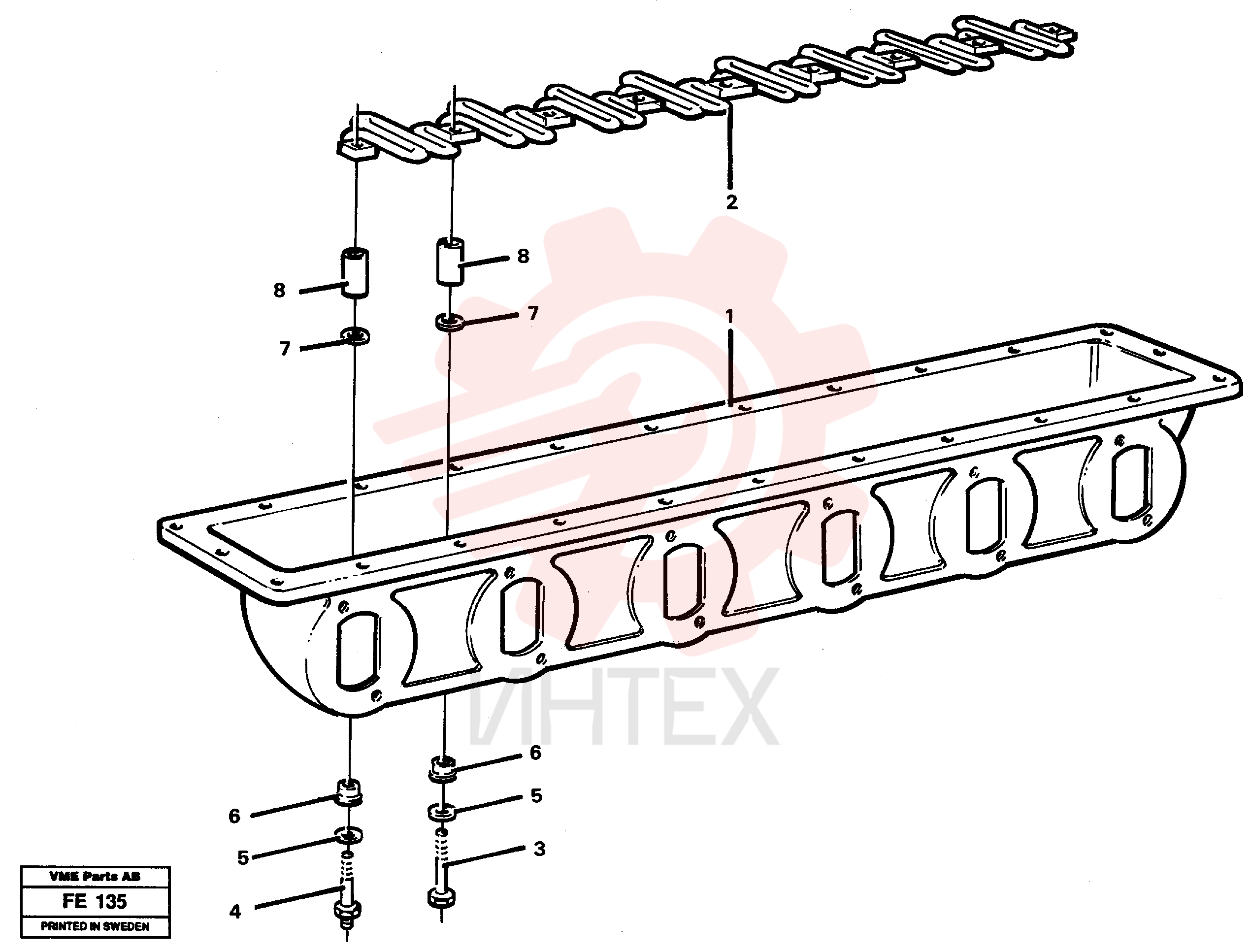 Inlet Pipe VOE 847692