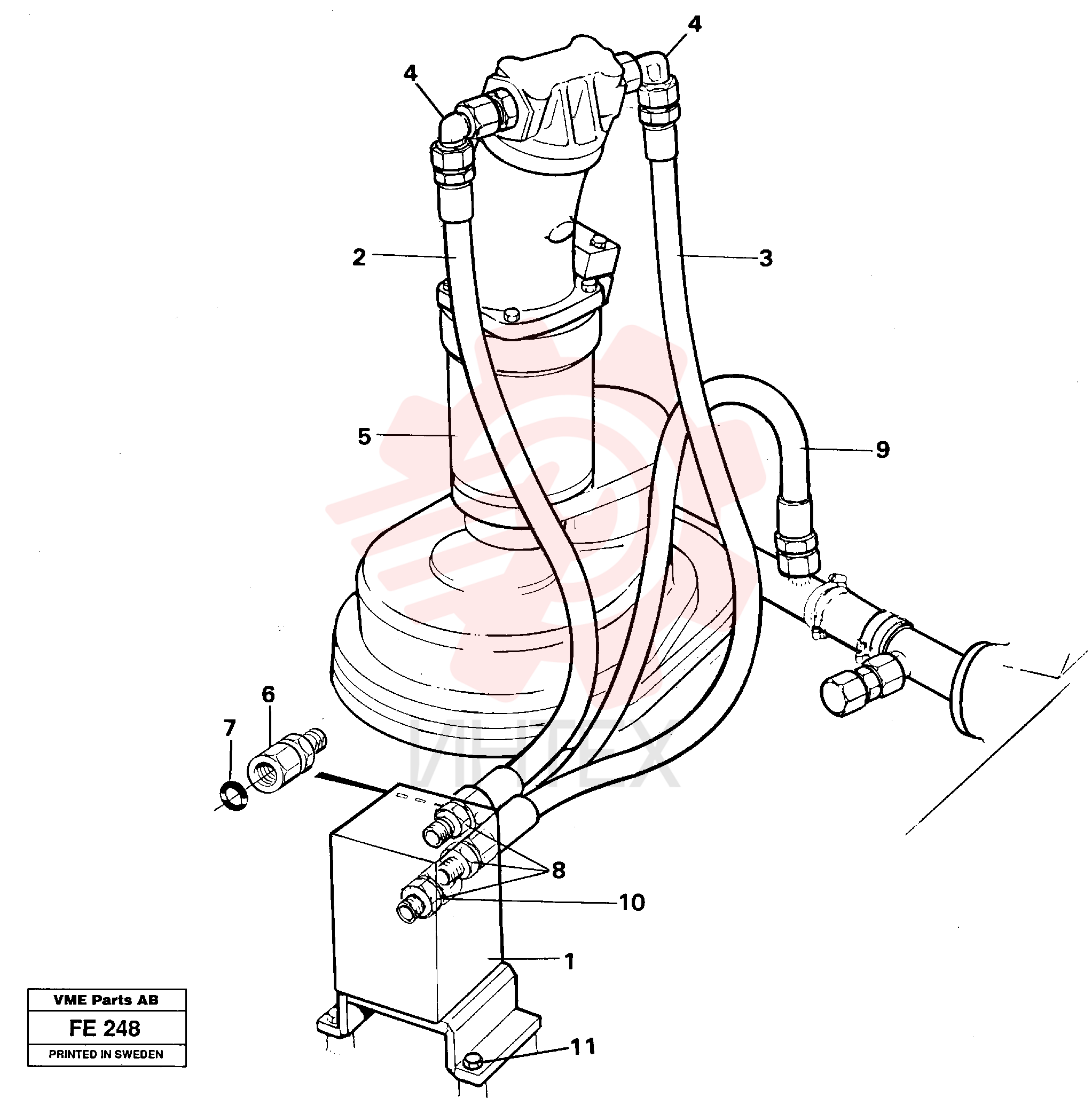 Restricting washer