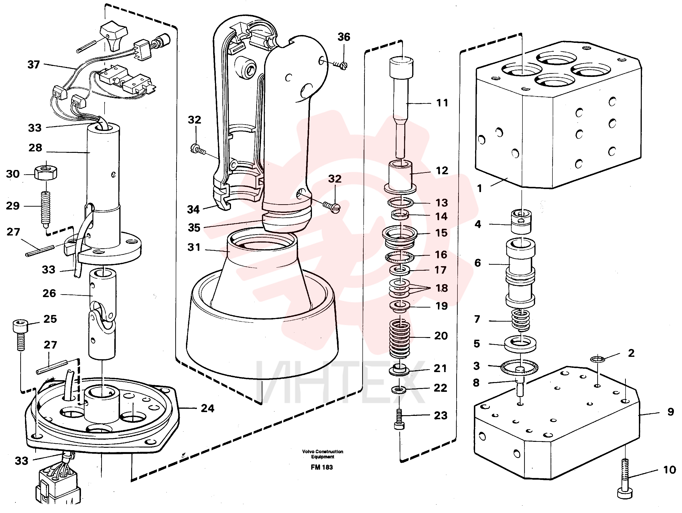 Control pressure valve
