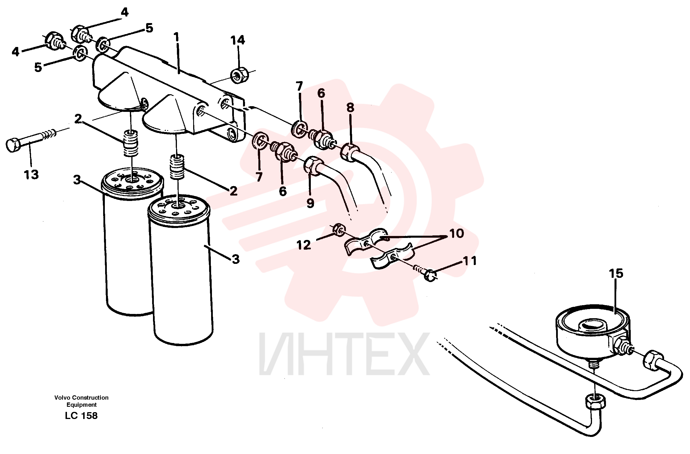 Flange screw
