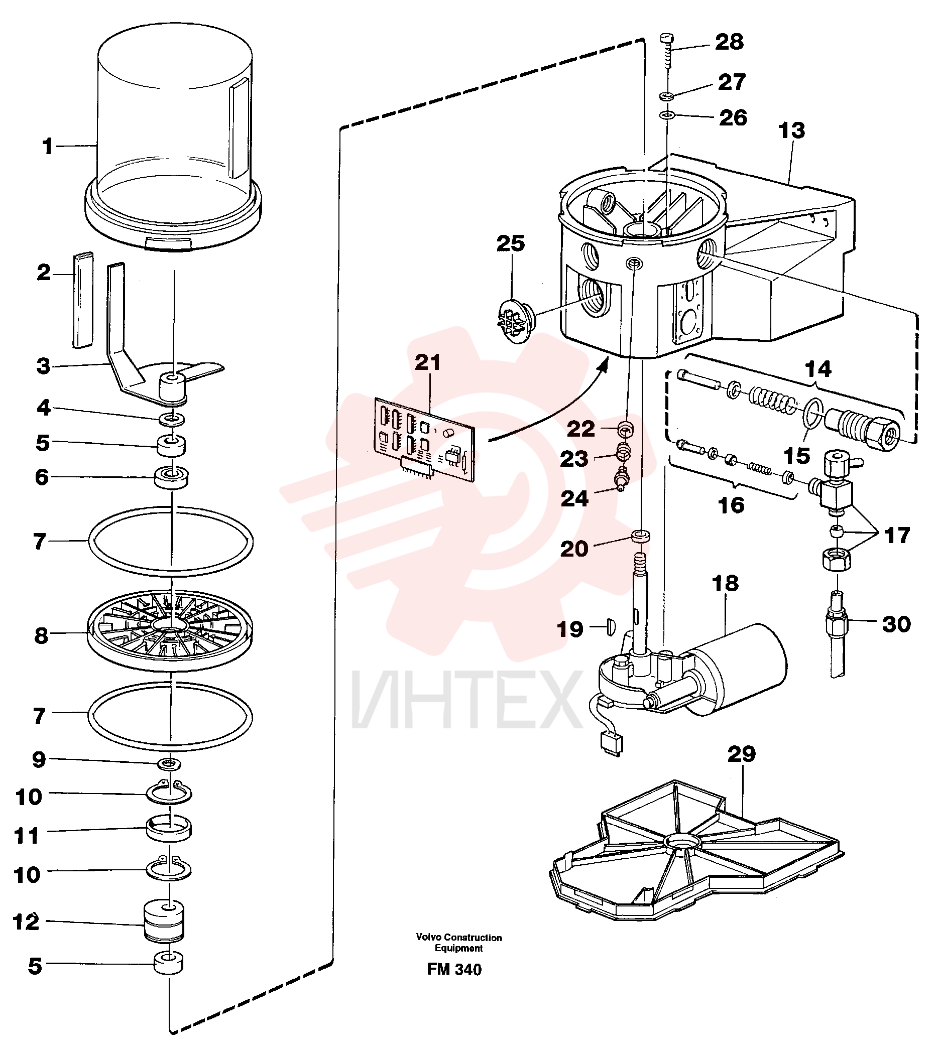 Lubricating oil pump