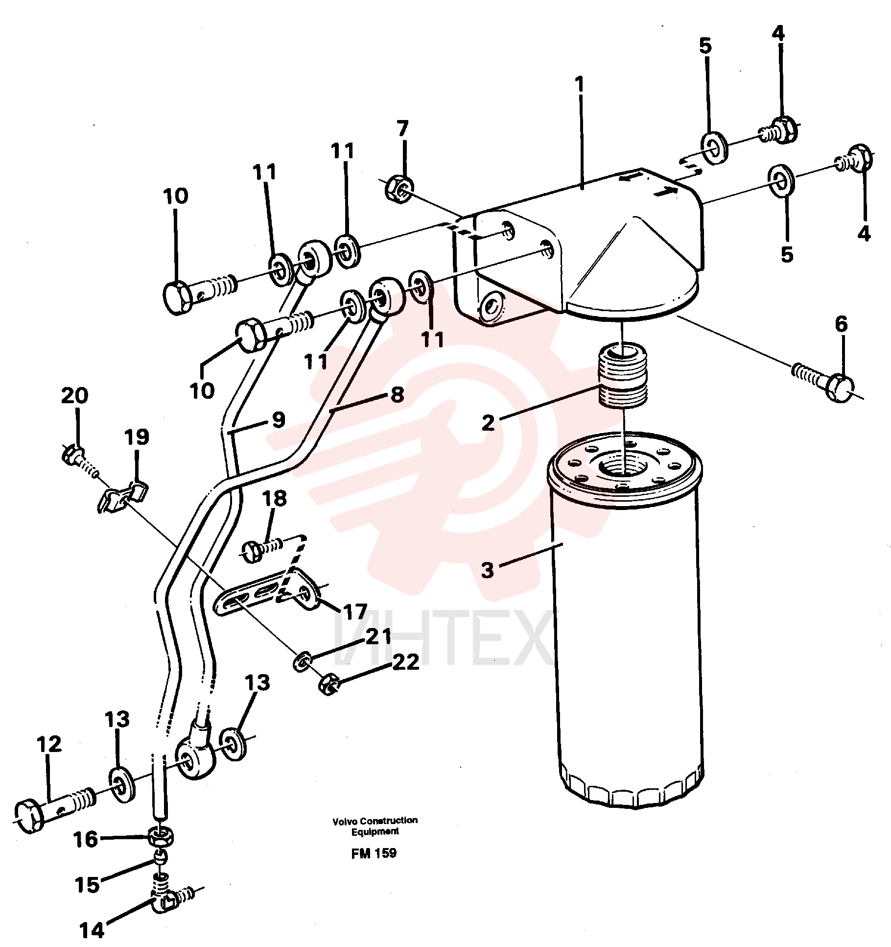 Oil filter housing