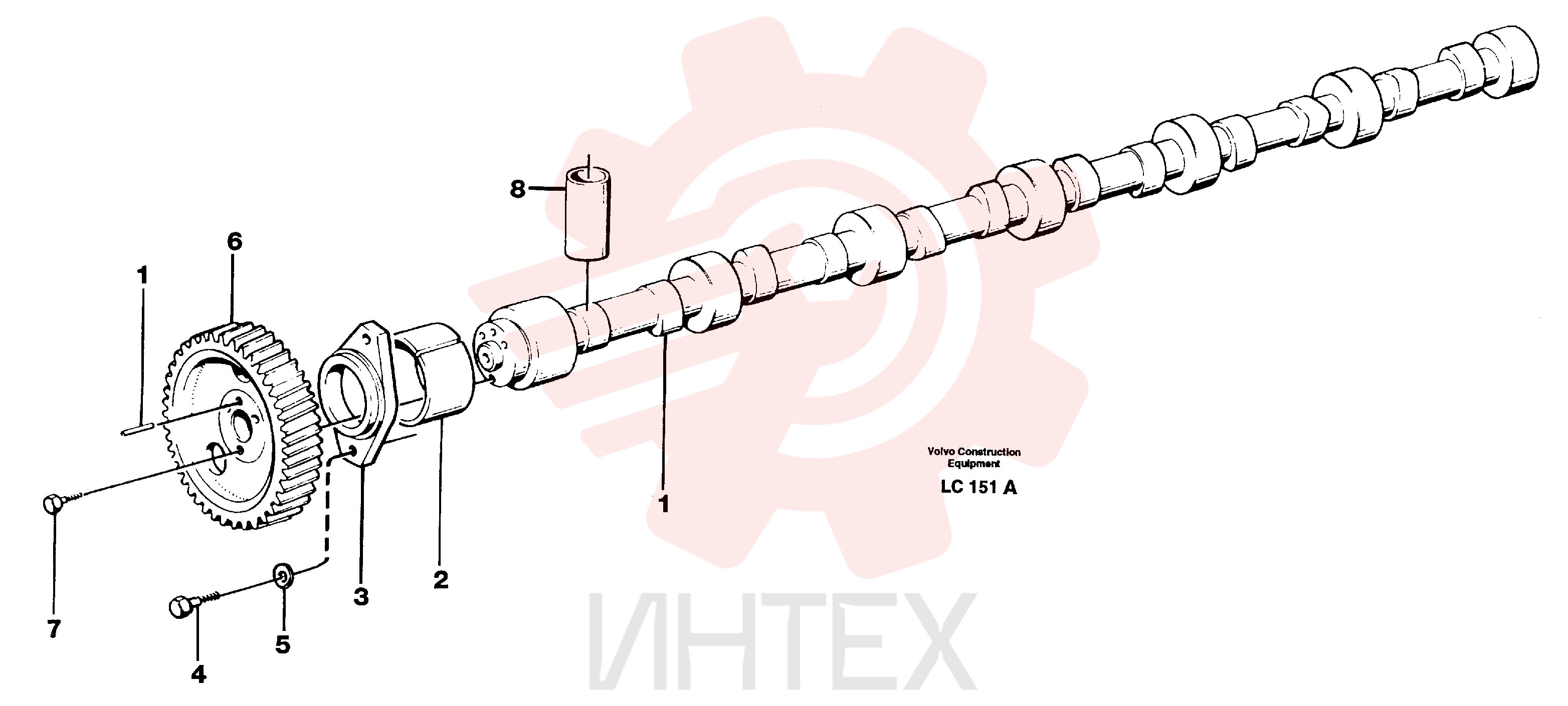 Палец VOE 950588 (2)