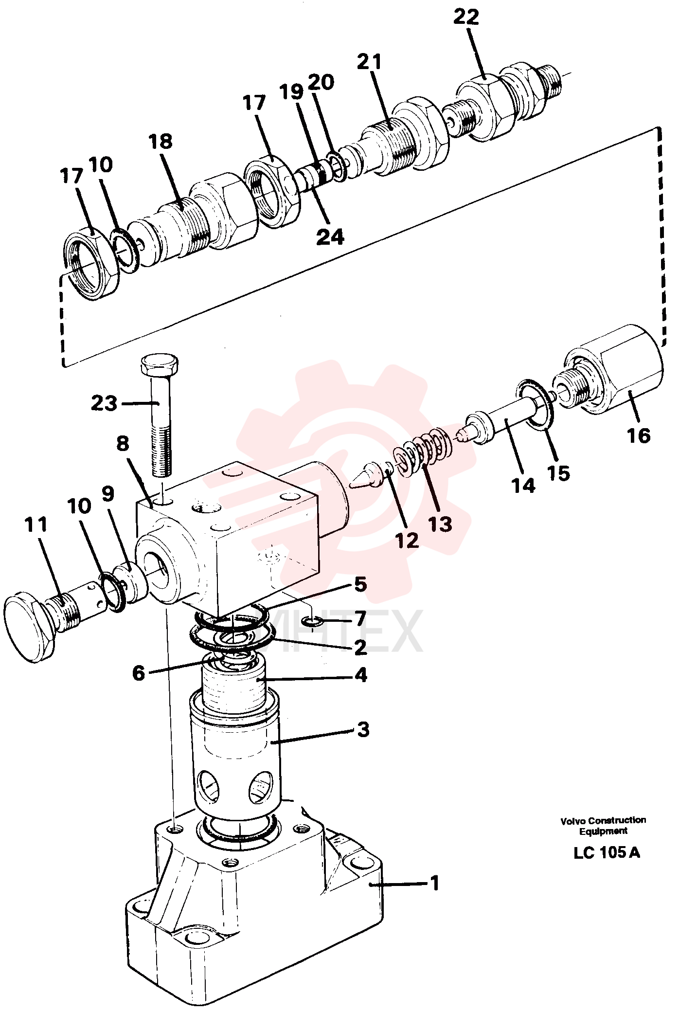 Pressure limiting valve