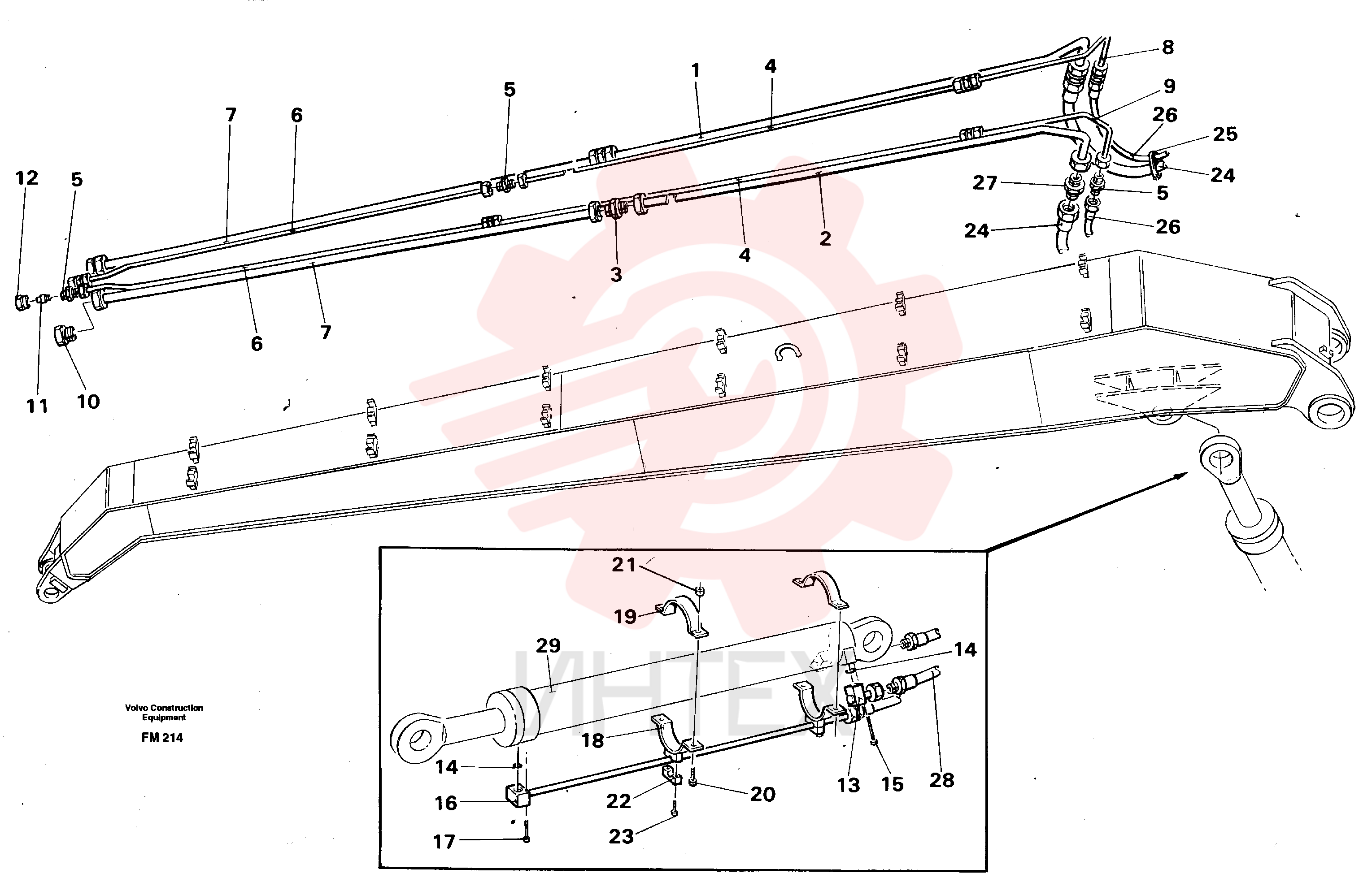 Tube Assembly VOE 14237996 (1)