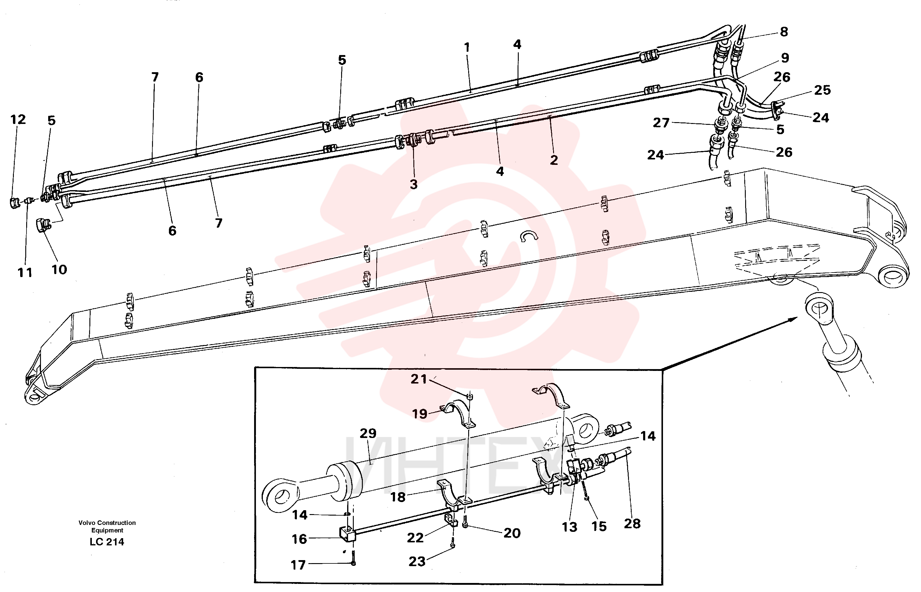Tube Assembly VOE 14237996 (2)