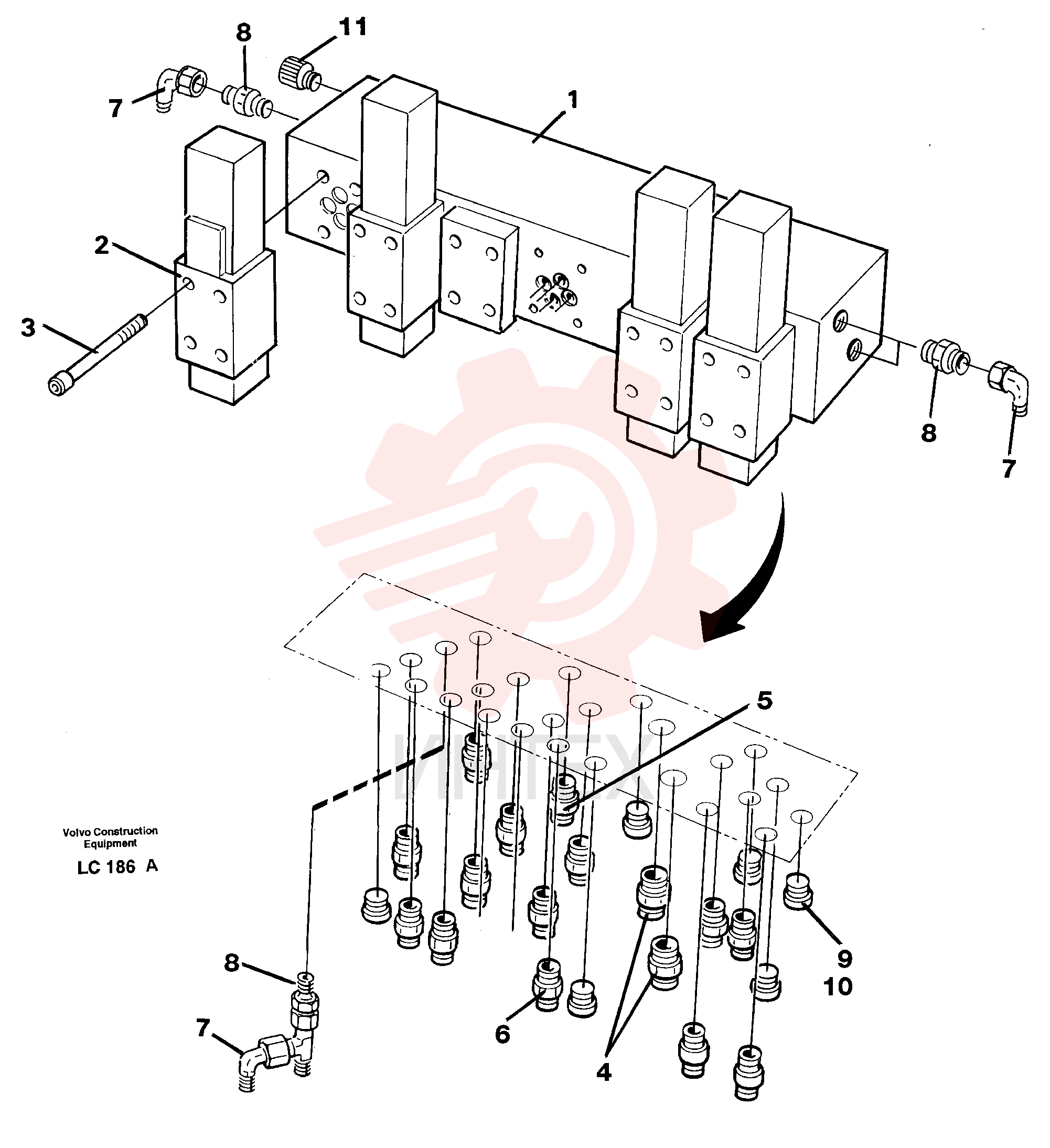 Valve body VOE 14262598