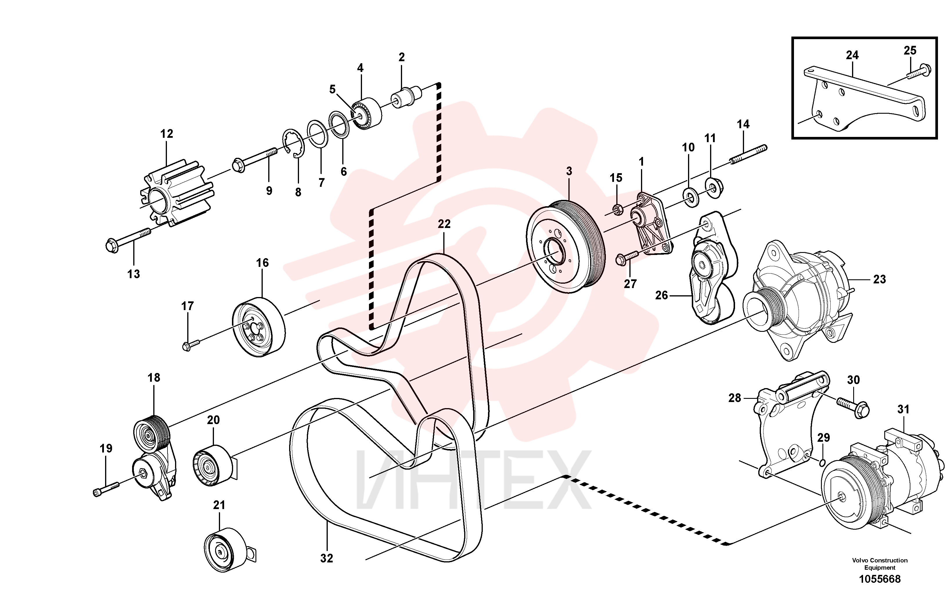 Belt tensioner