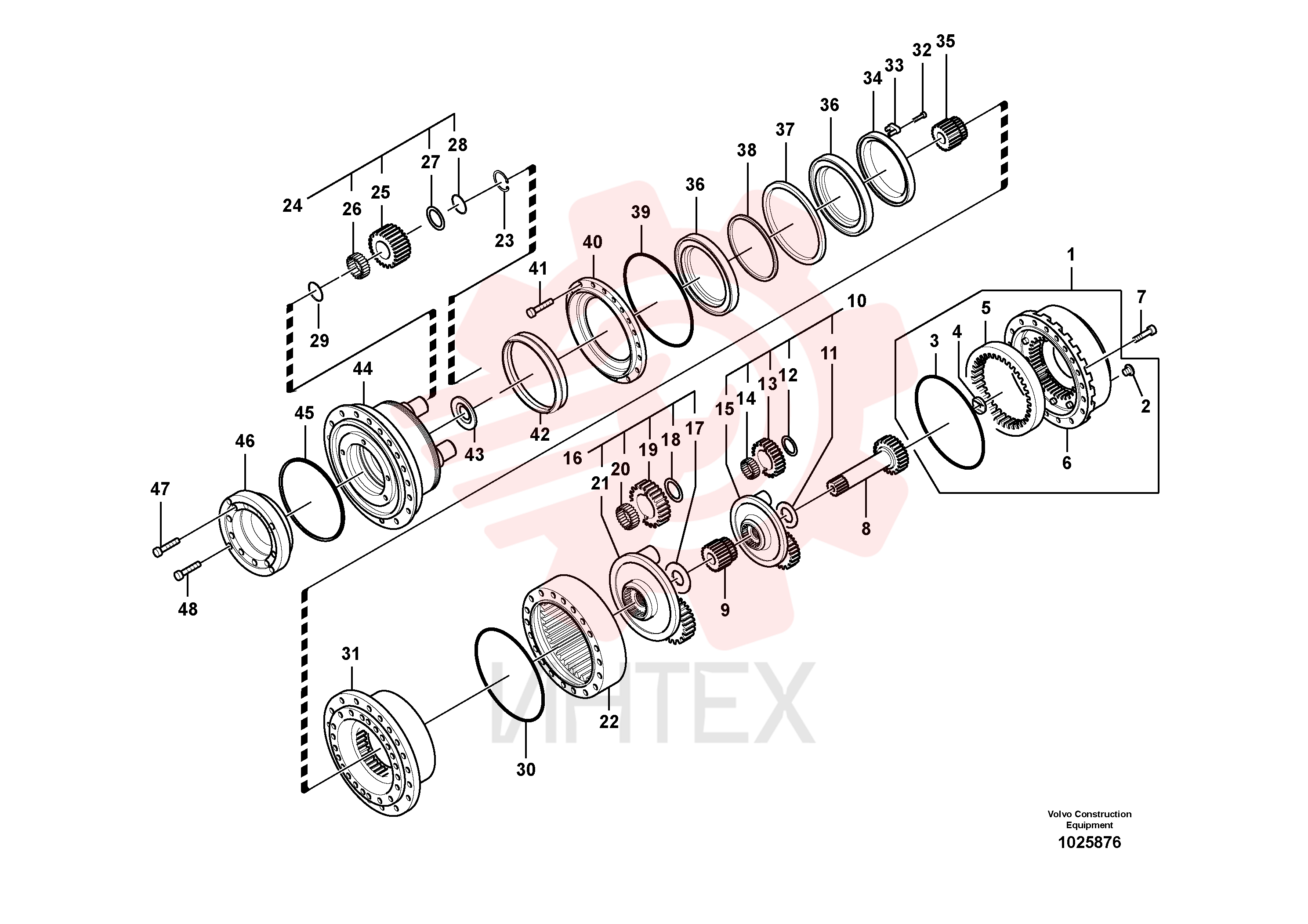 Редуктор VOE 14592003 (3)