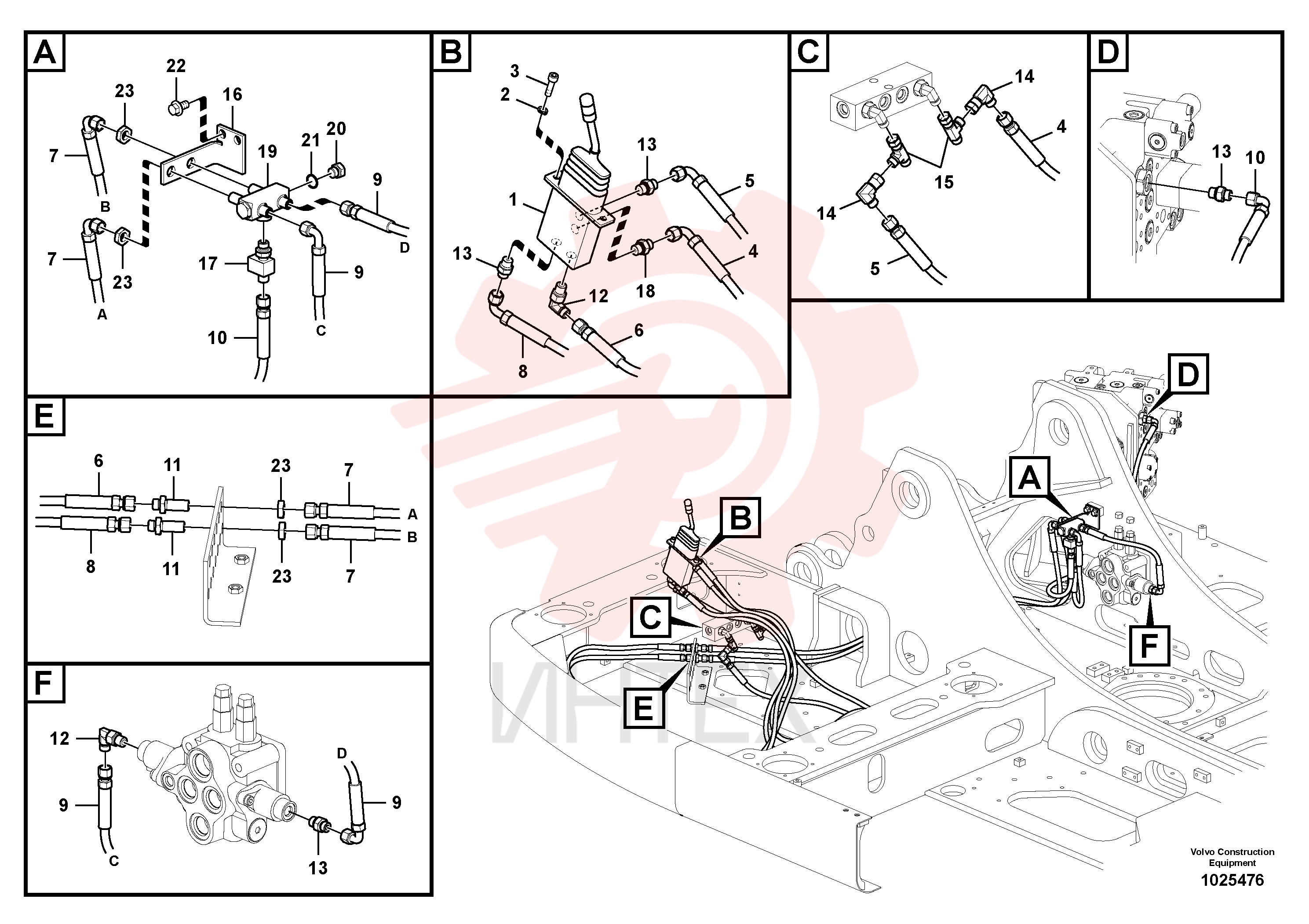 Remote control valve VOE 14559145
