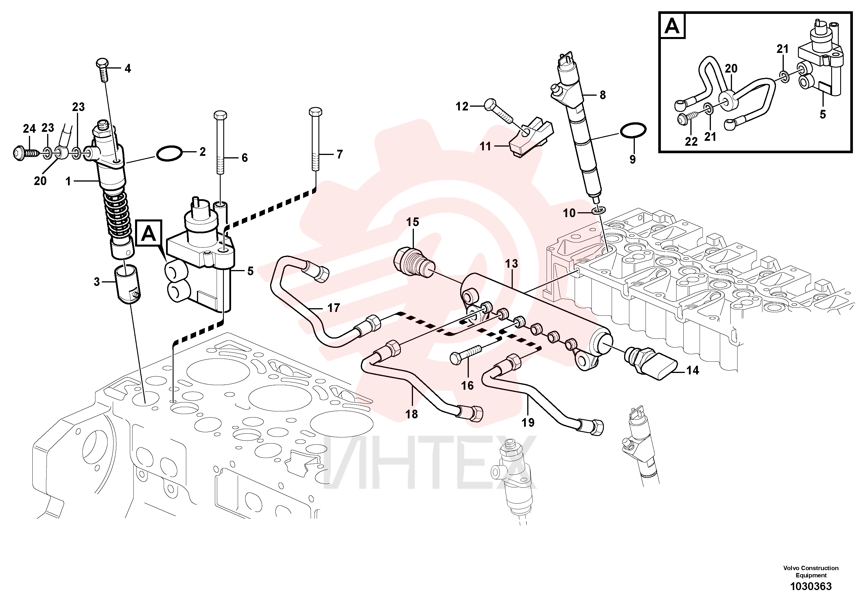 Service kit VOE 20973777