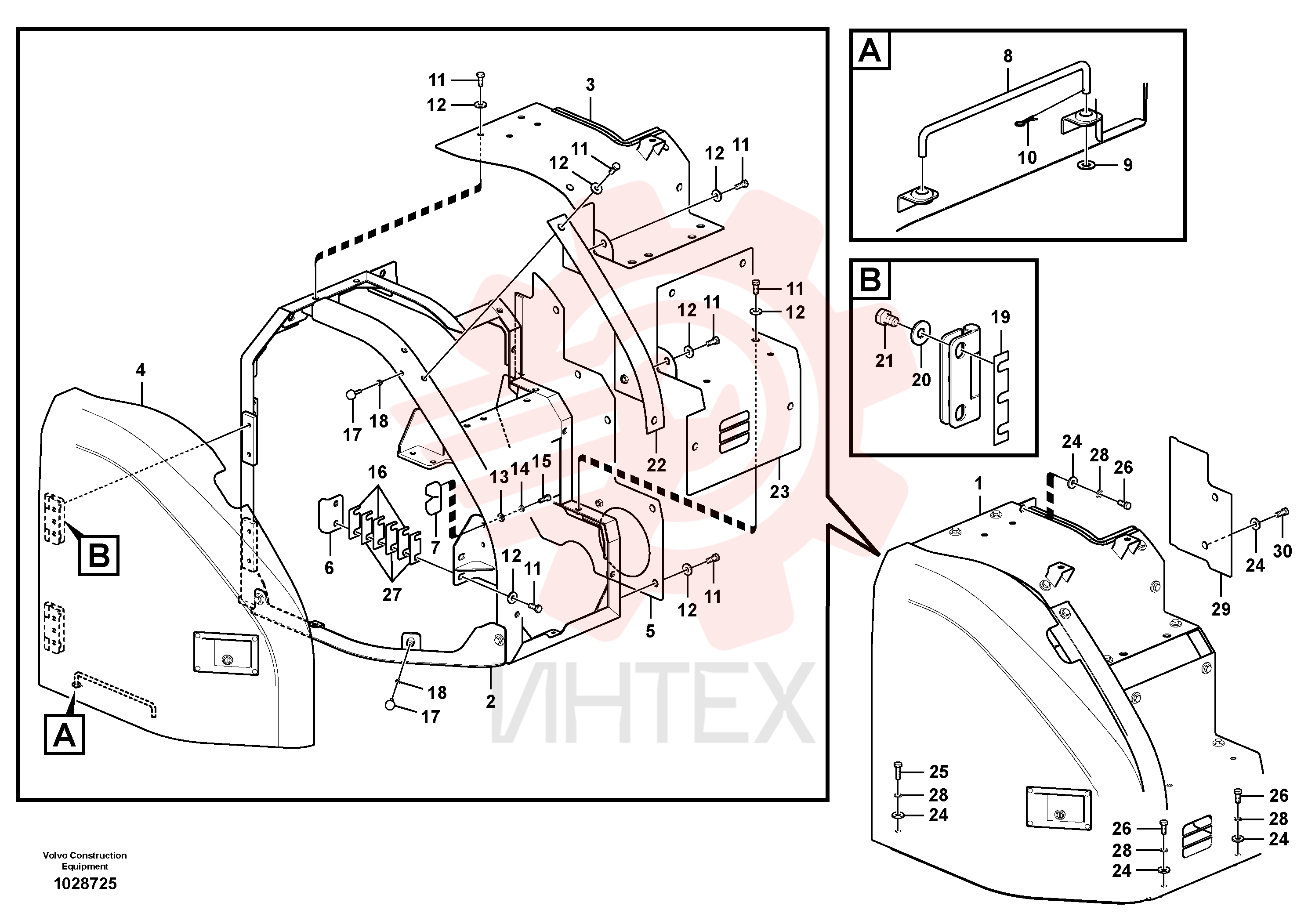 Weatherstrip VOE 14880924