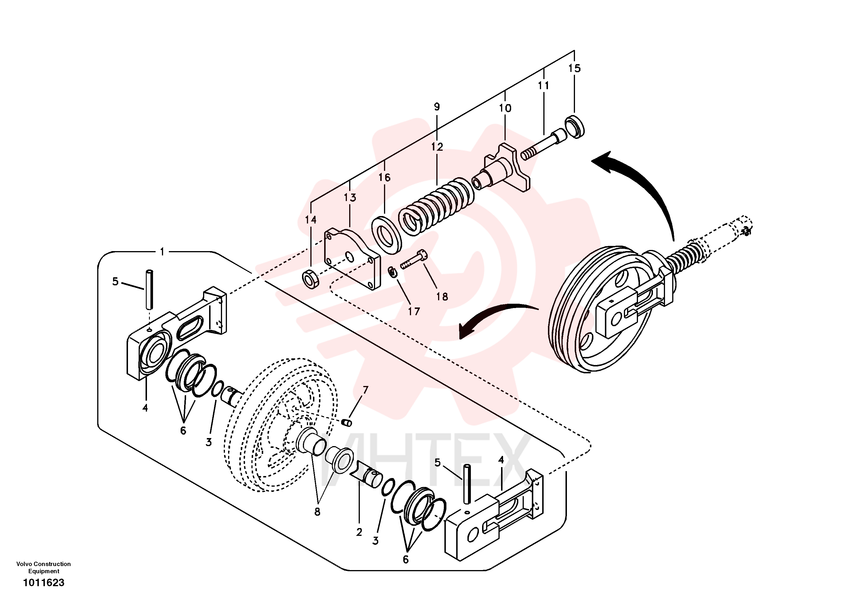 Recoil Spring VOE14532427
