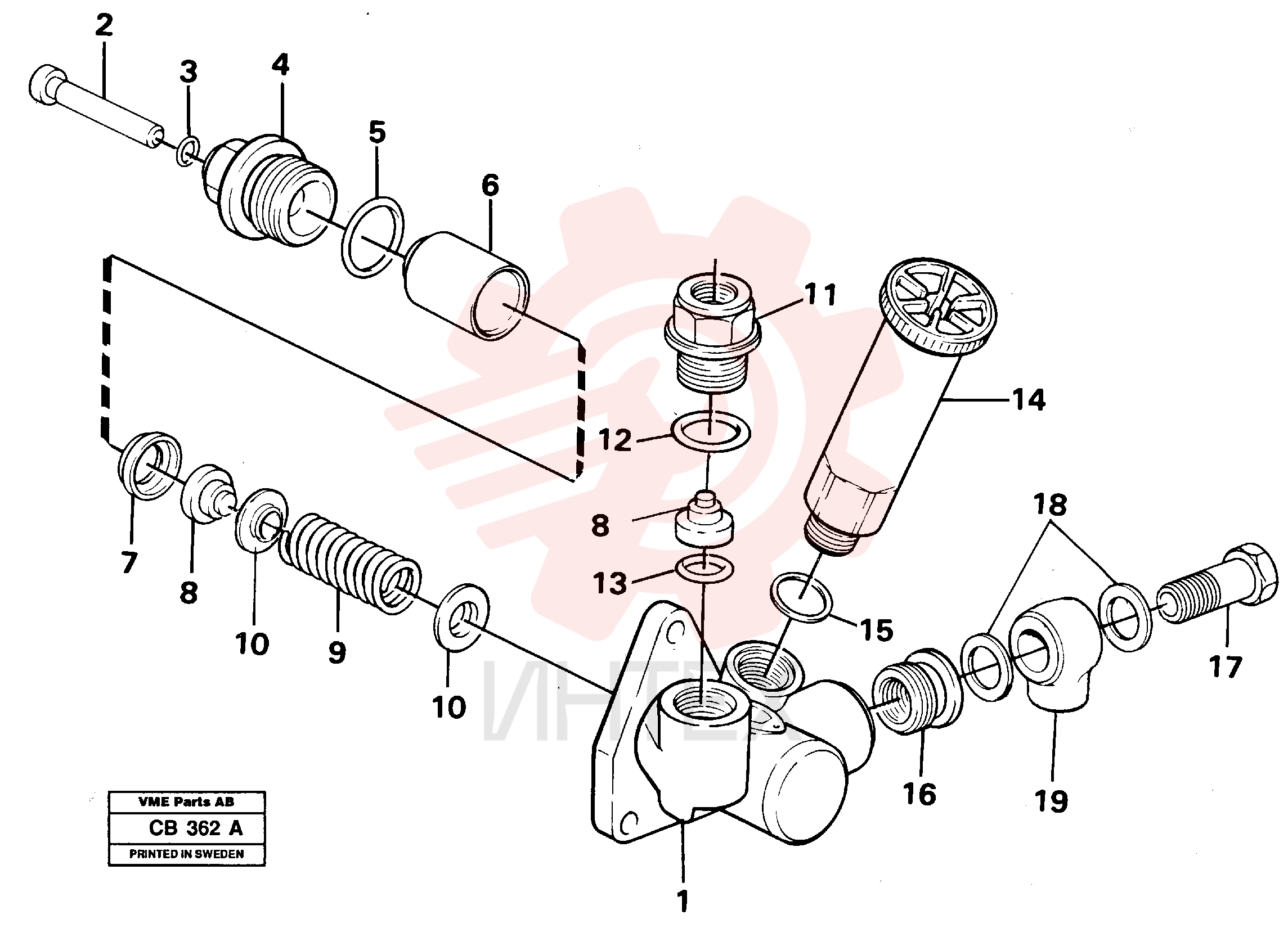 Feed pump VOE 6213583