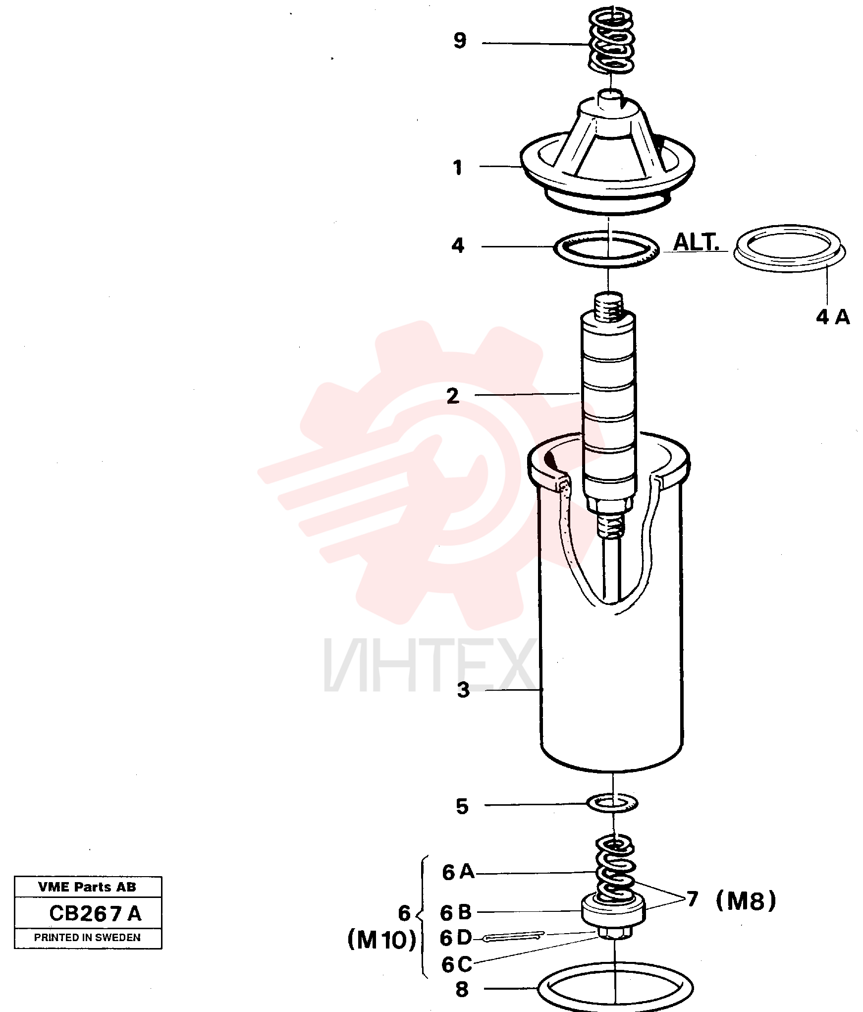 Filter Insert VOE 4880154