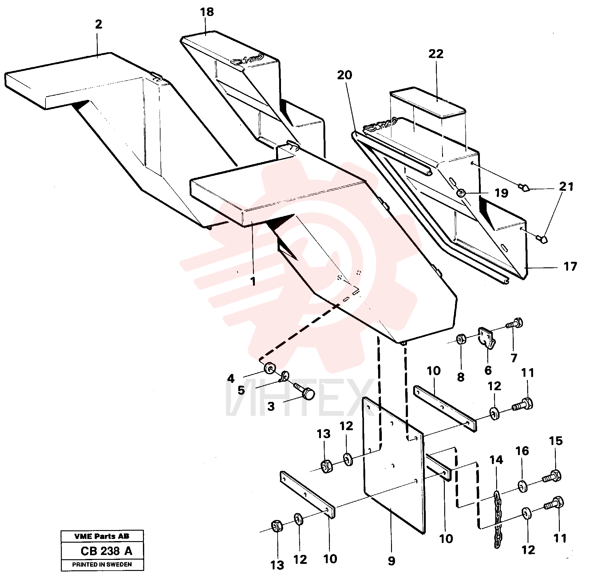 Mudguard VOE 11099110