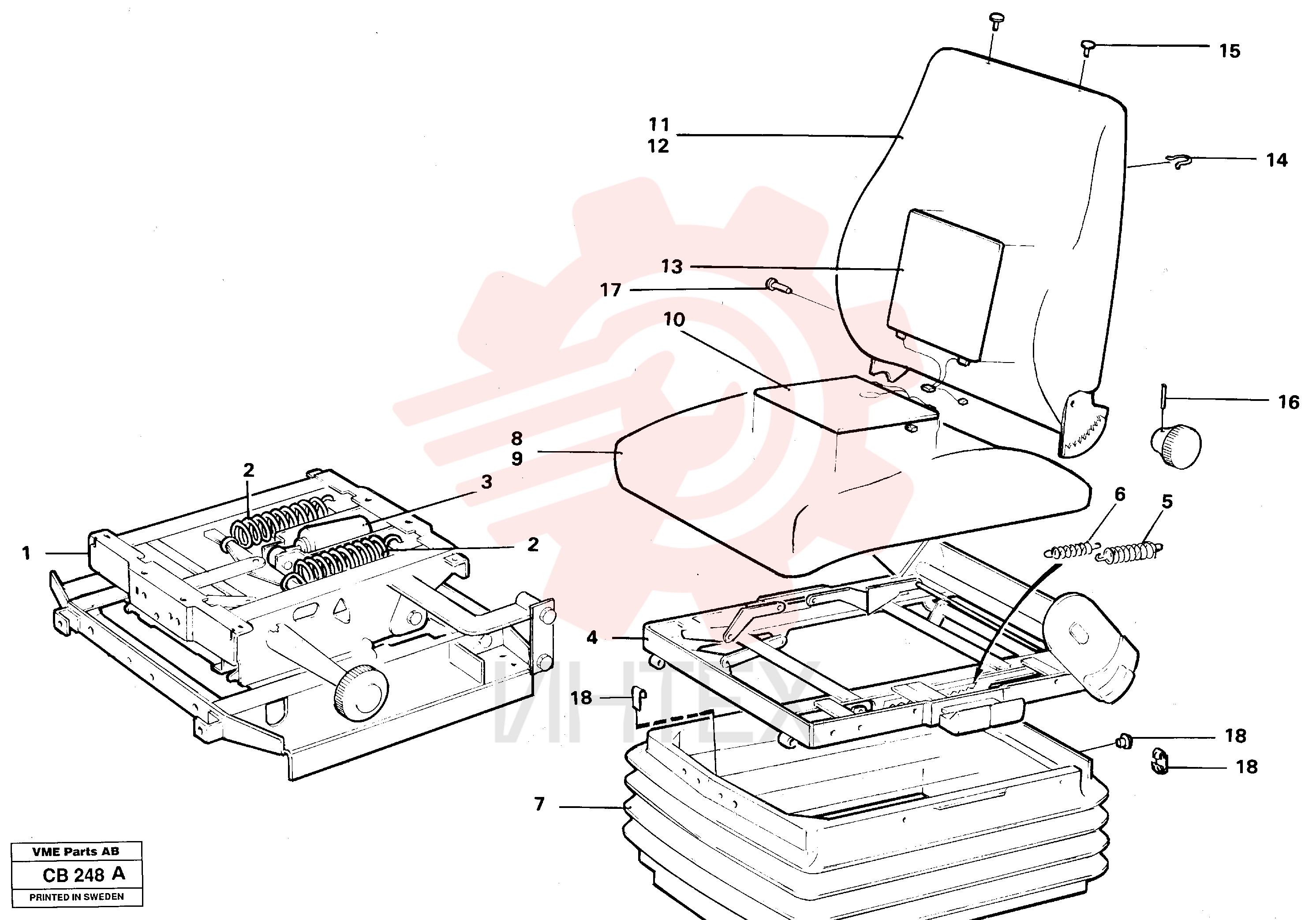 Operator's Seat VOE 11007323