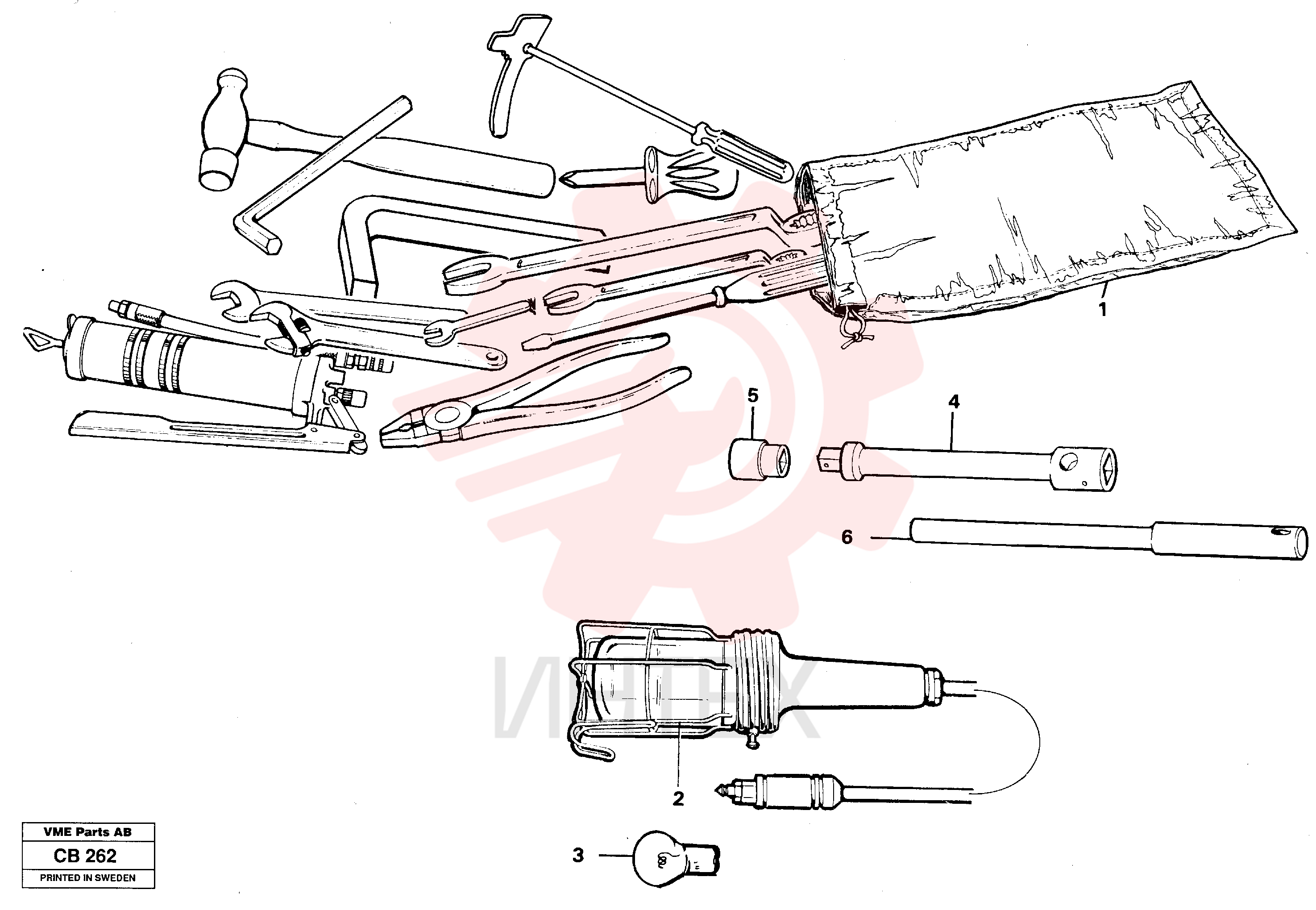 Tool Bag VOE 11431196