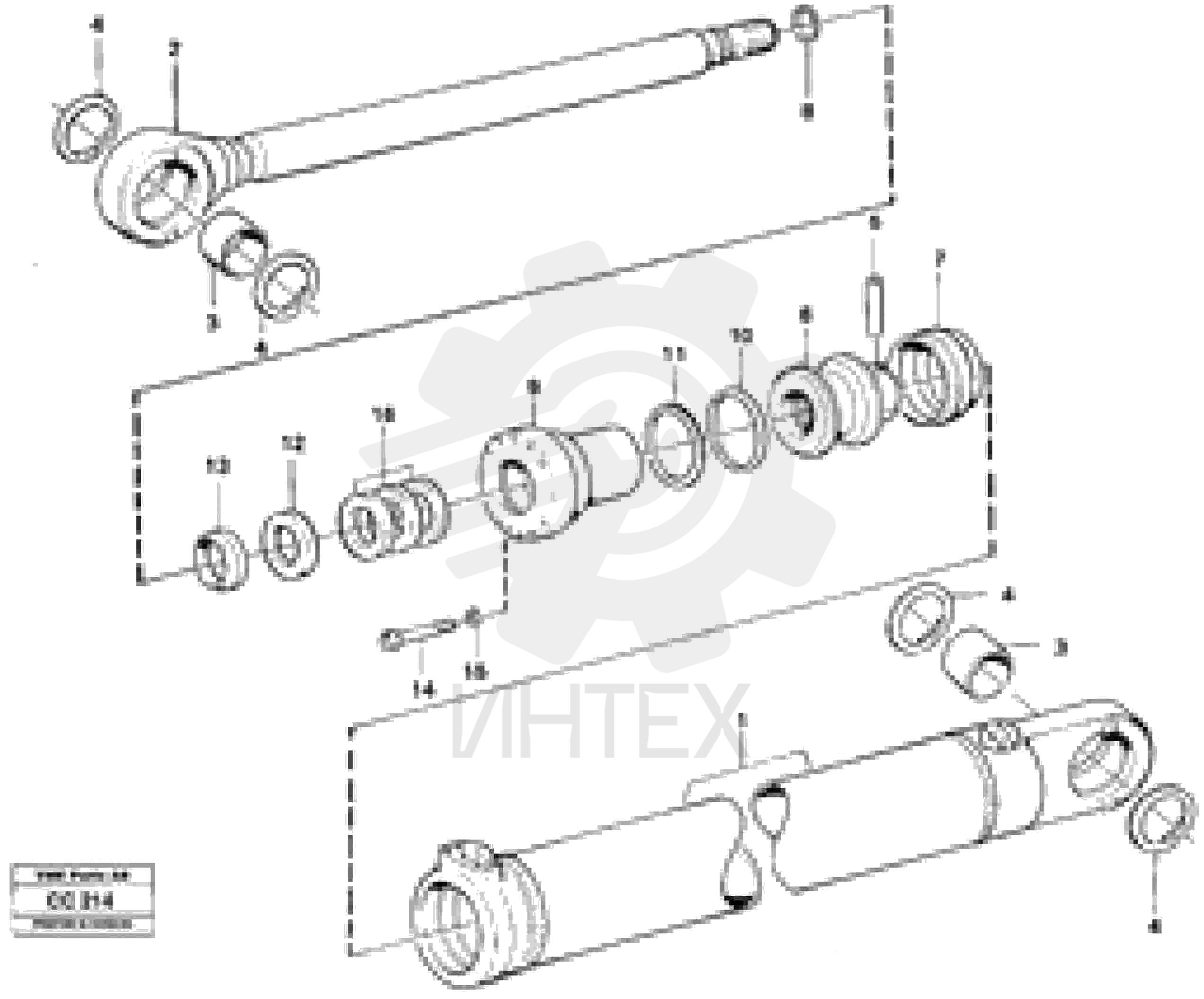 Gasket kit VOE 6630871