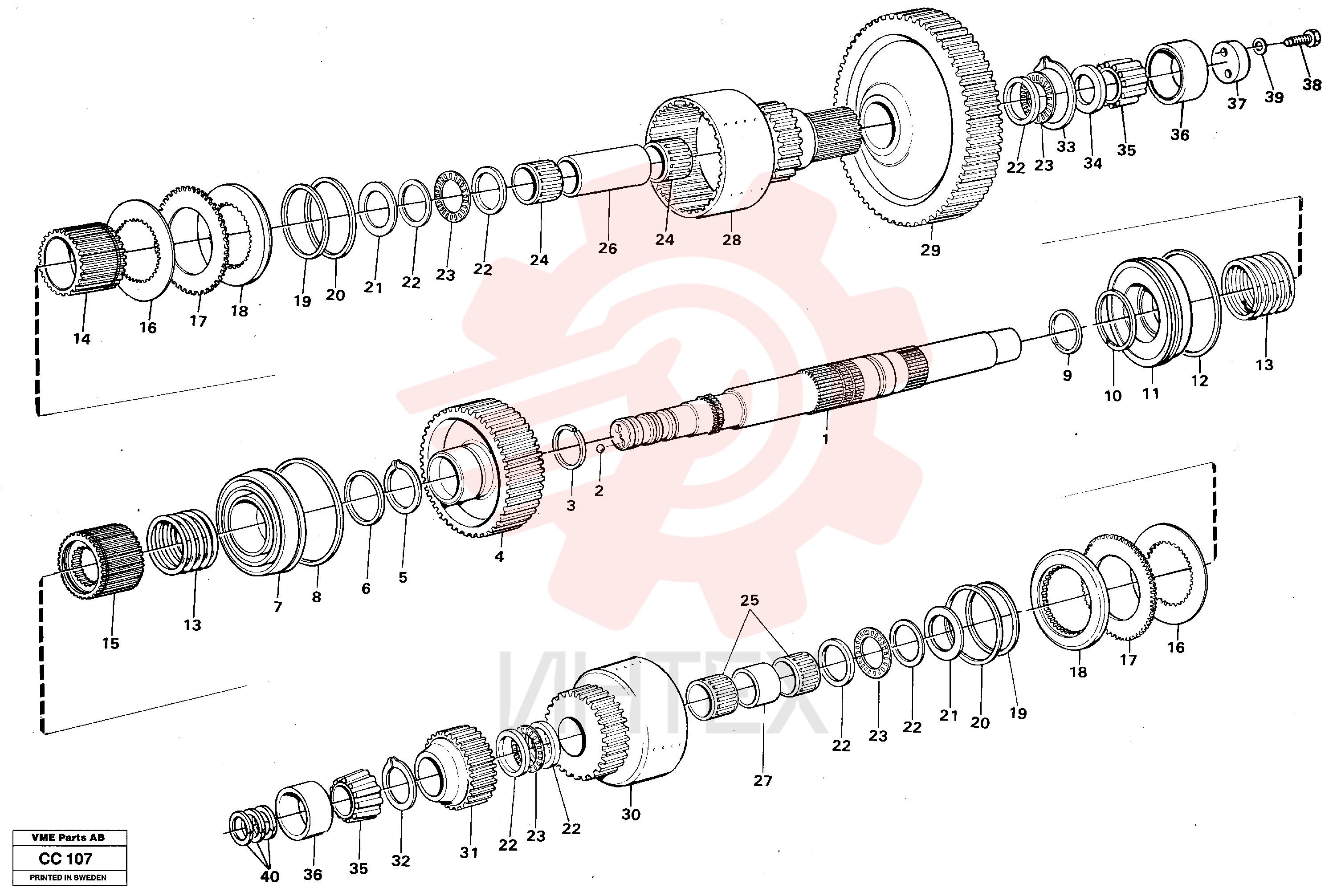 Hydr Clutch VOE 11036620