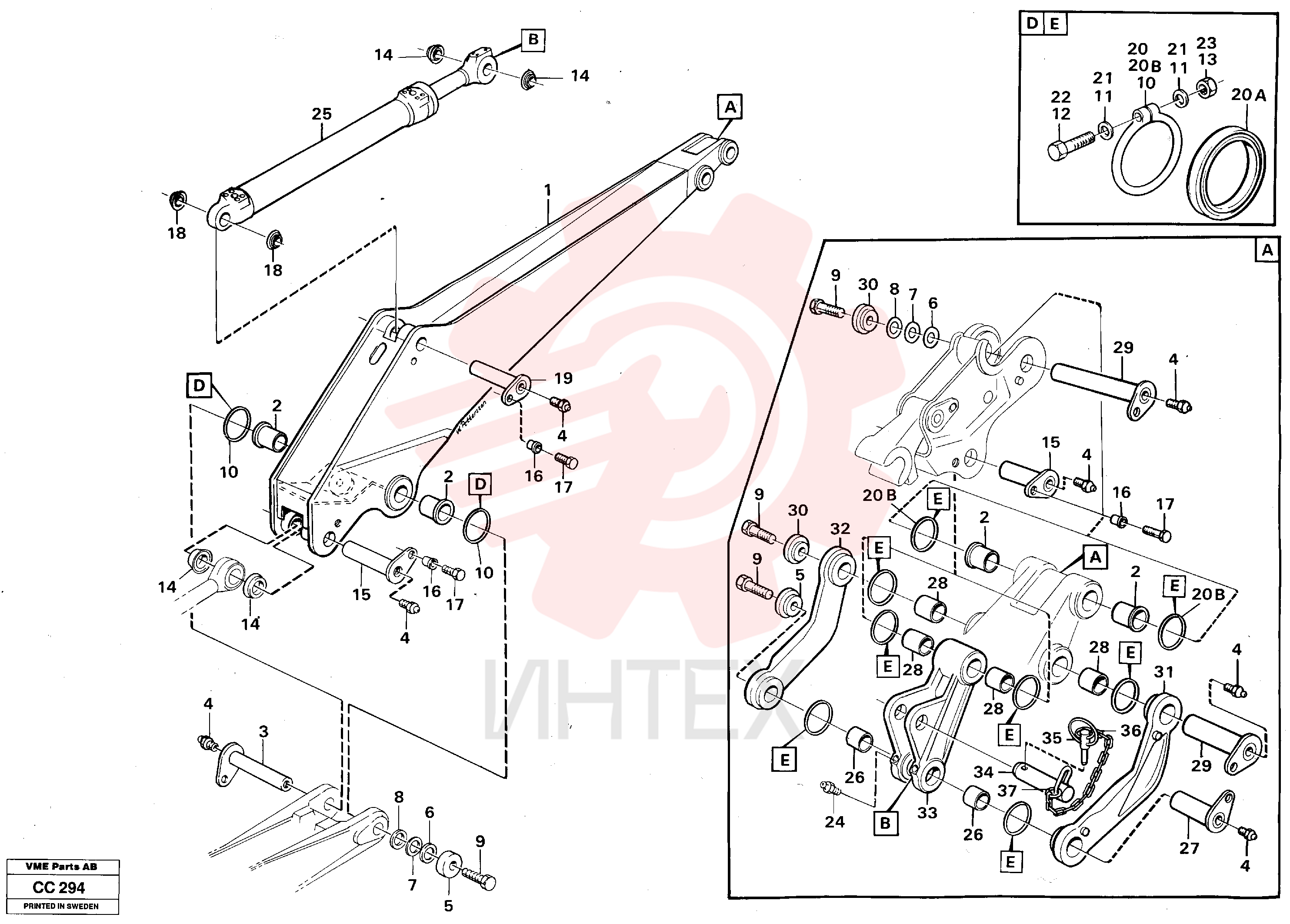 Lock Pin VOE 4895679 (3)