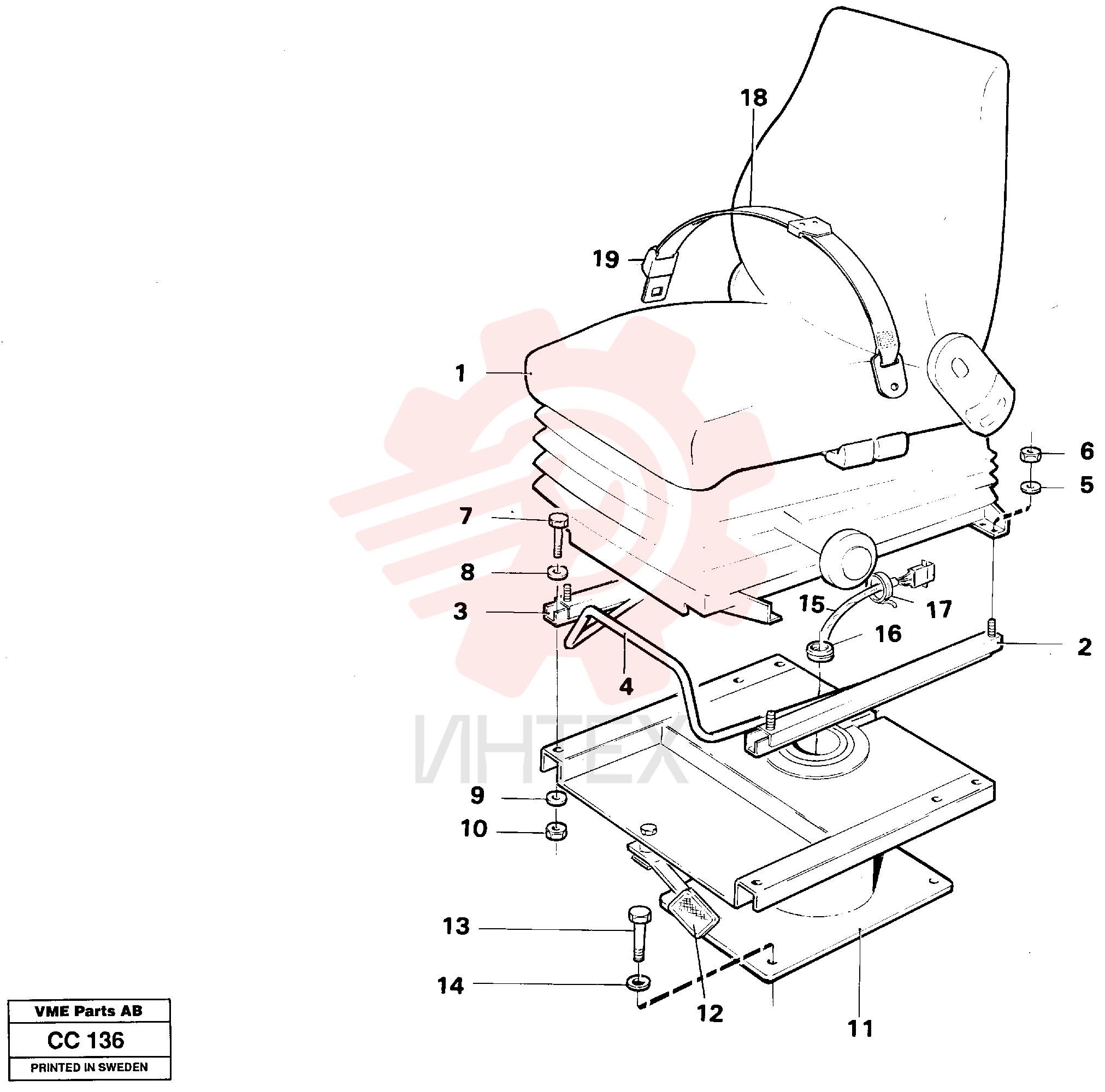Seat VOE 11007326