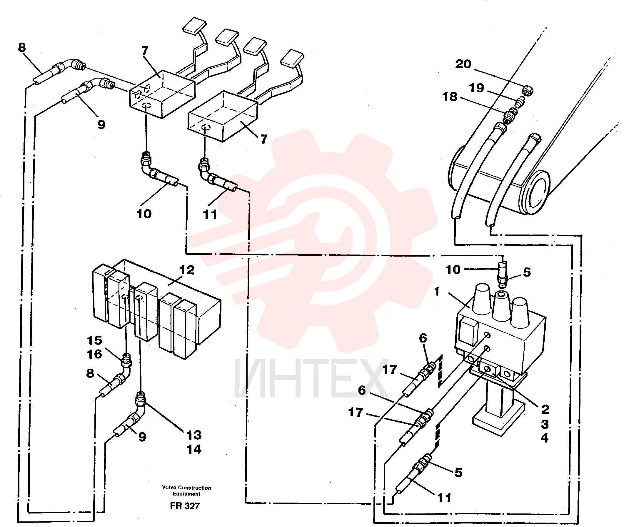 Marking strip VOE 14213152
