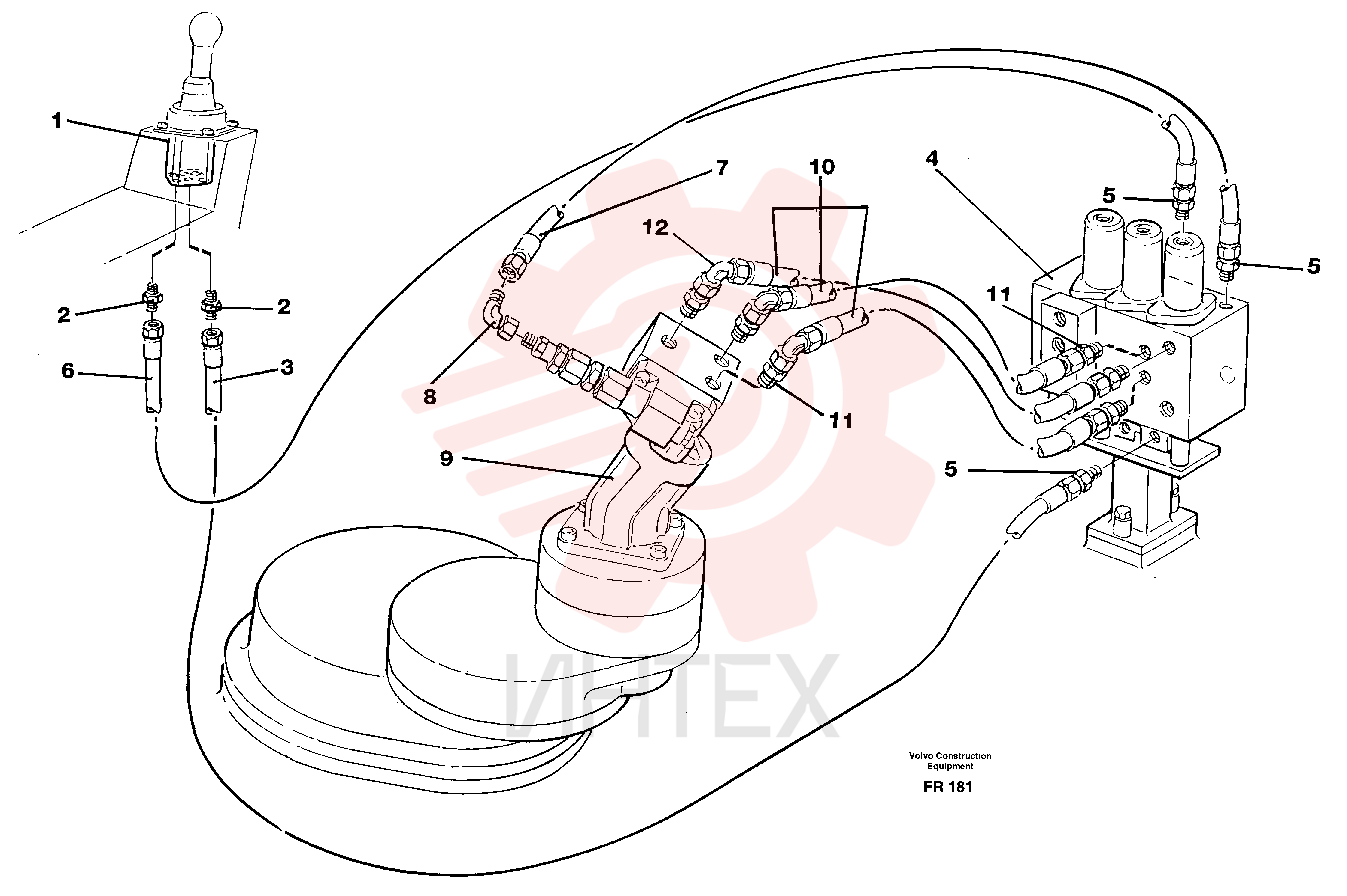 Marking strip VOE 14213116