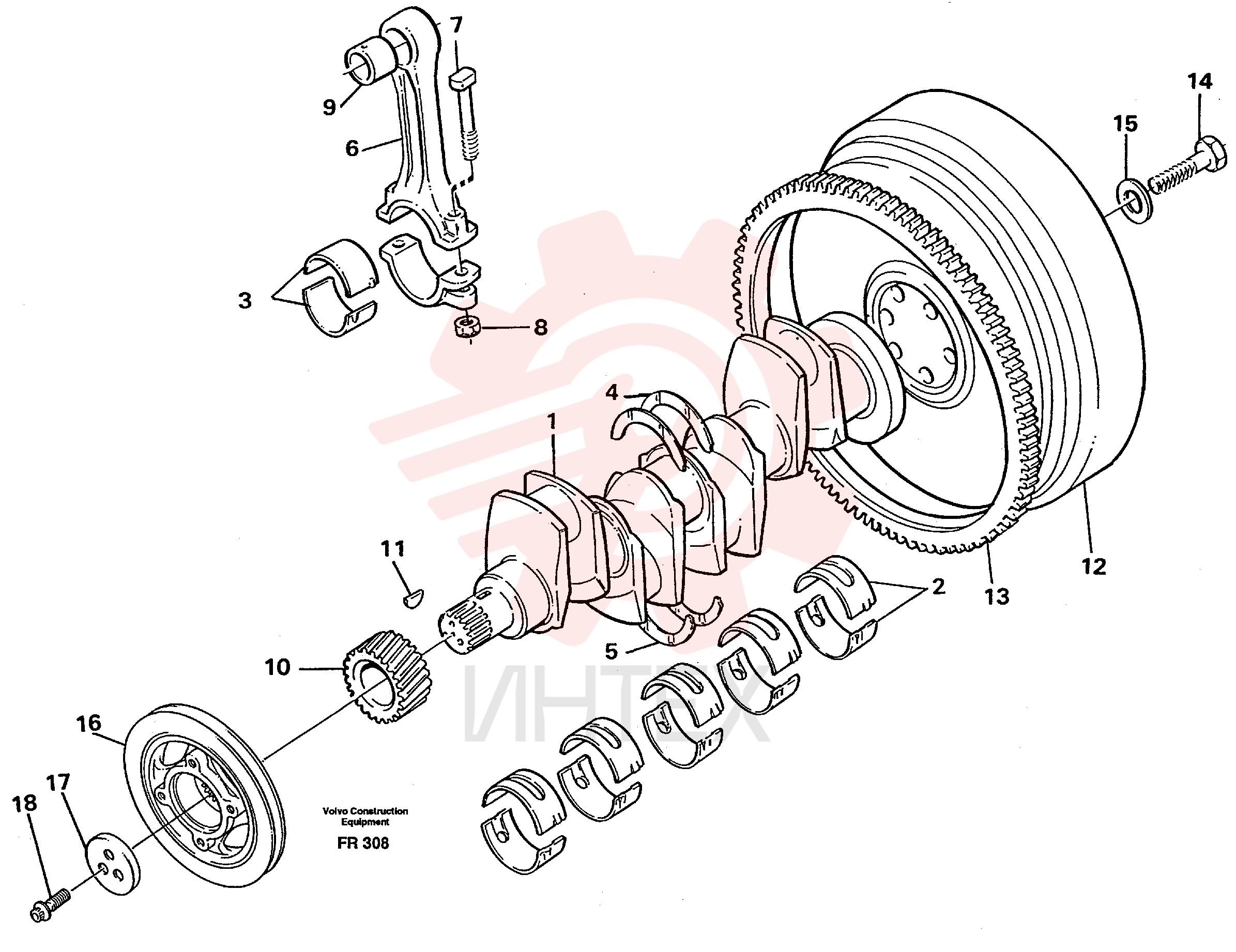 Mn Bearing Kit VOE 483351