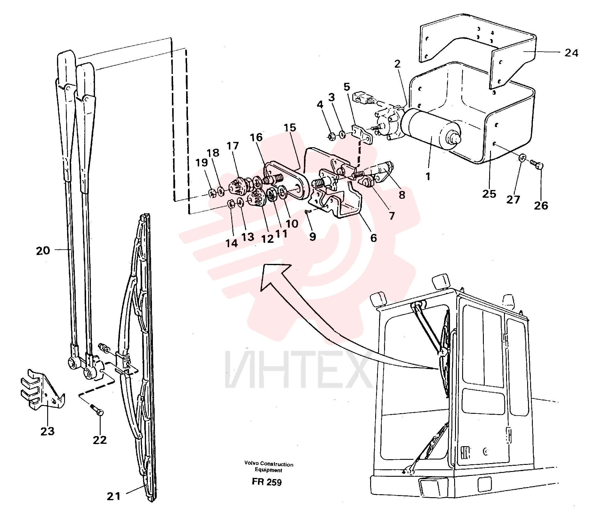 Mounting Kit VOE 14213382