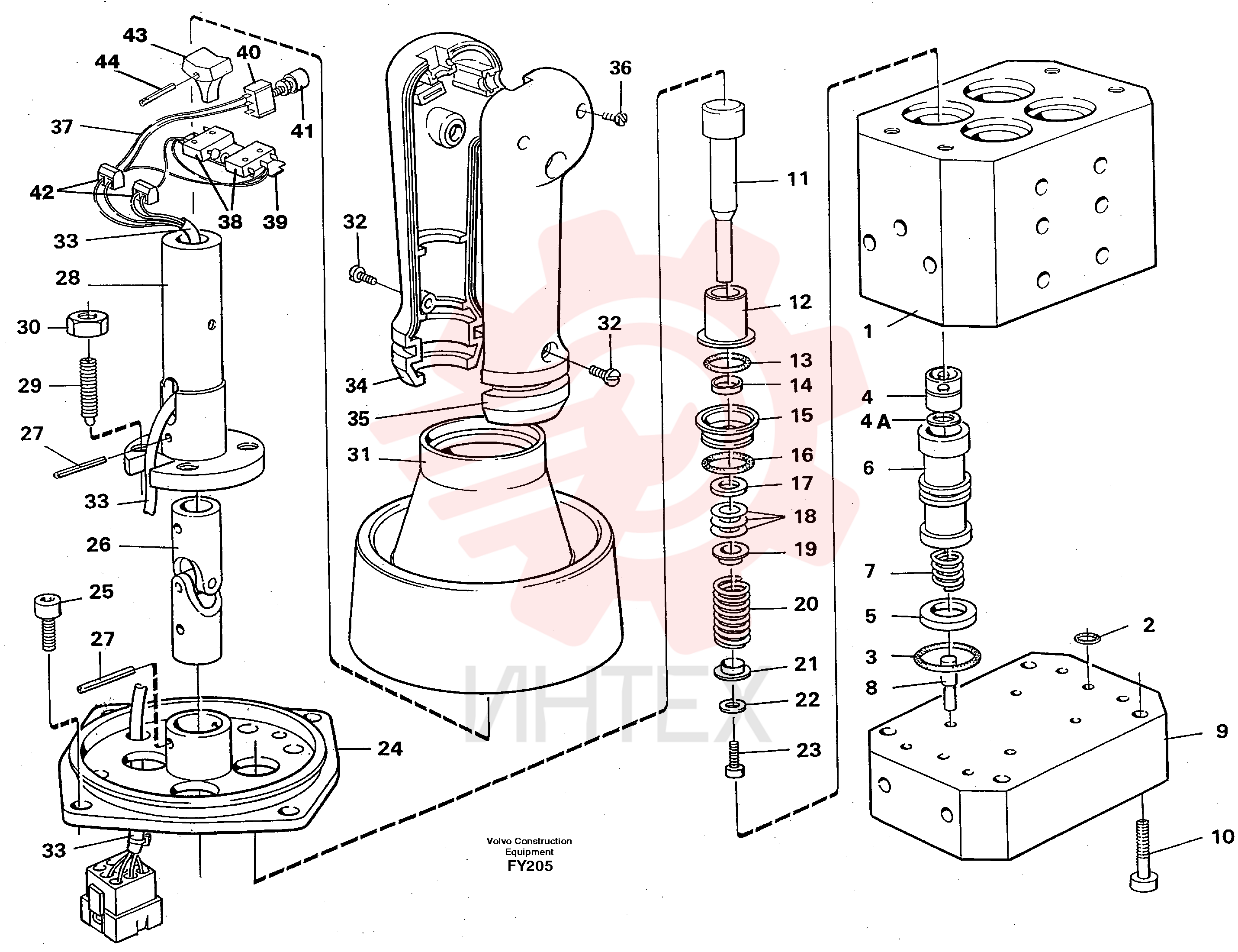 Control pressure valve