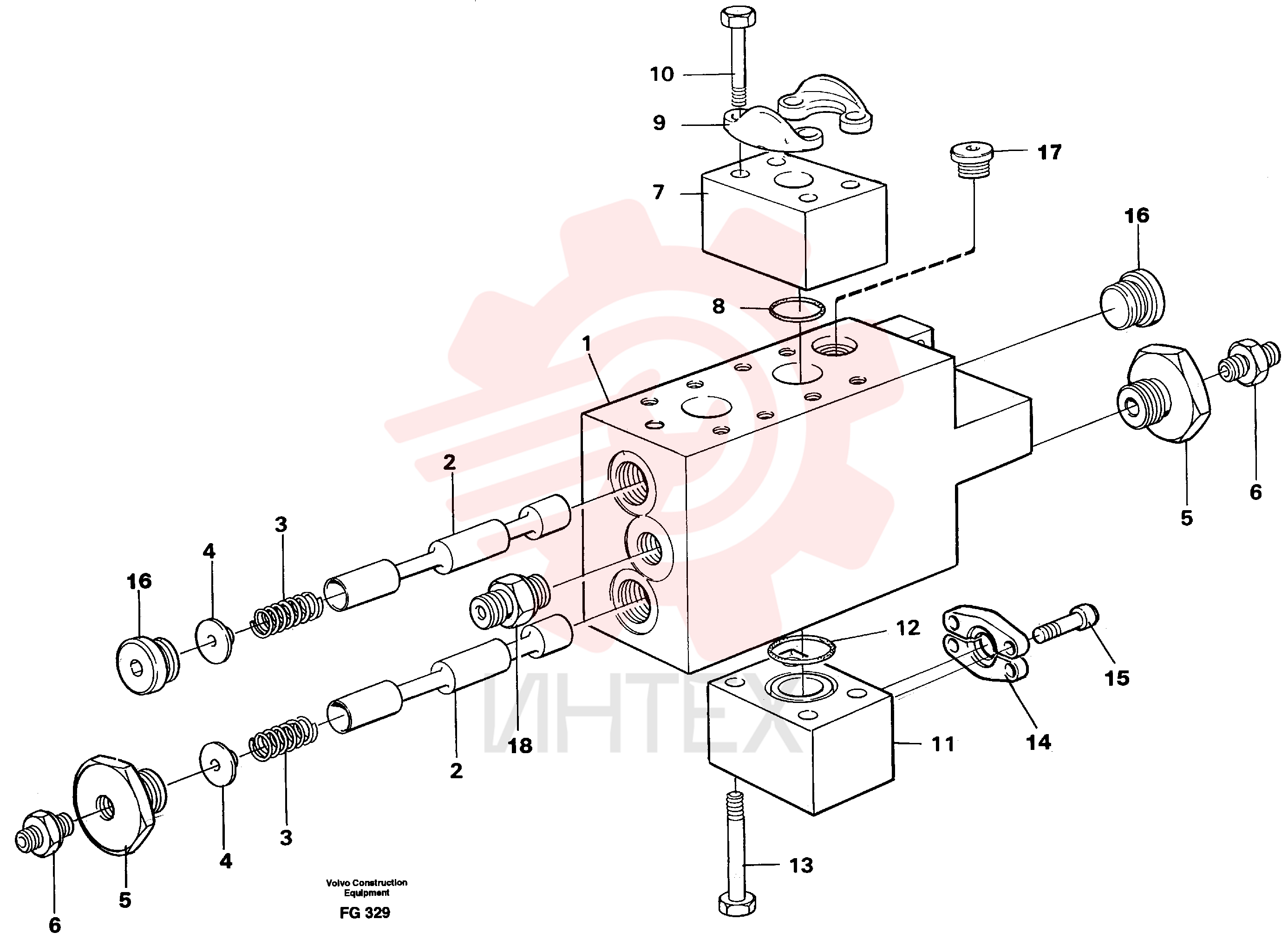 Operating valve