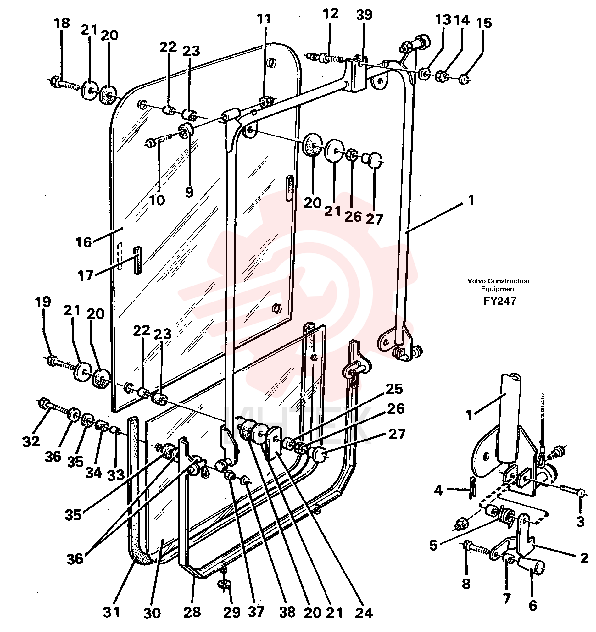 Windshield VOE 14245069 (2)