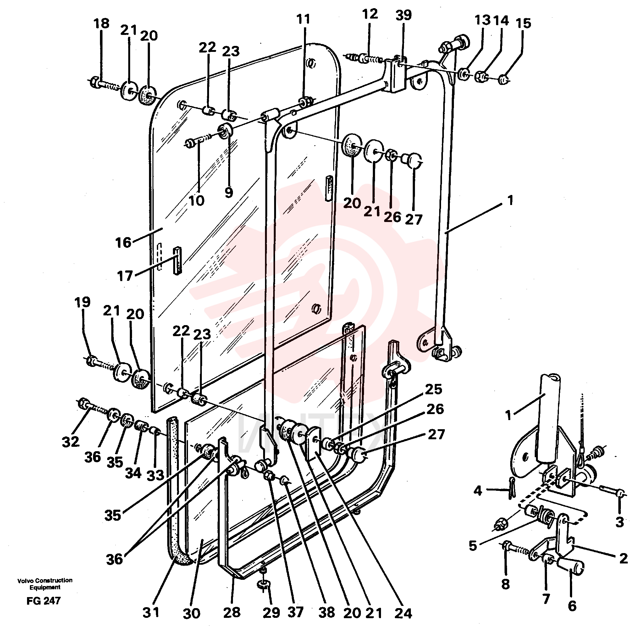 Windshield VOE 14245069 (1)