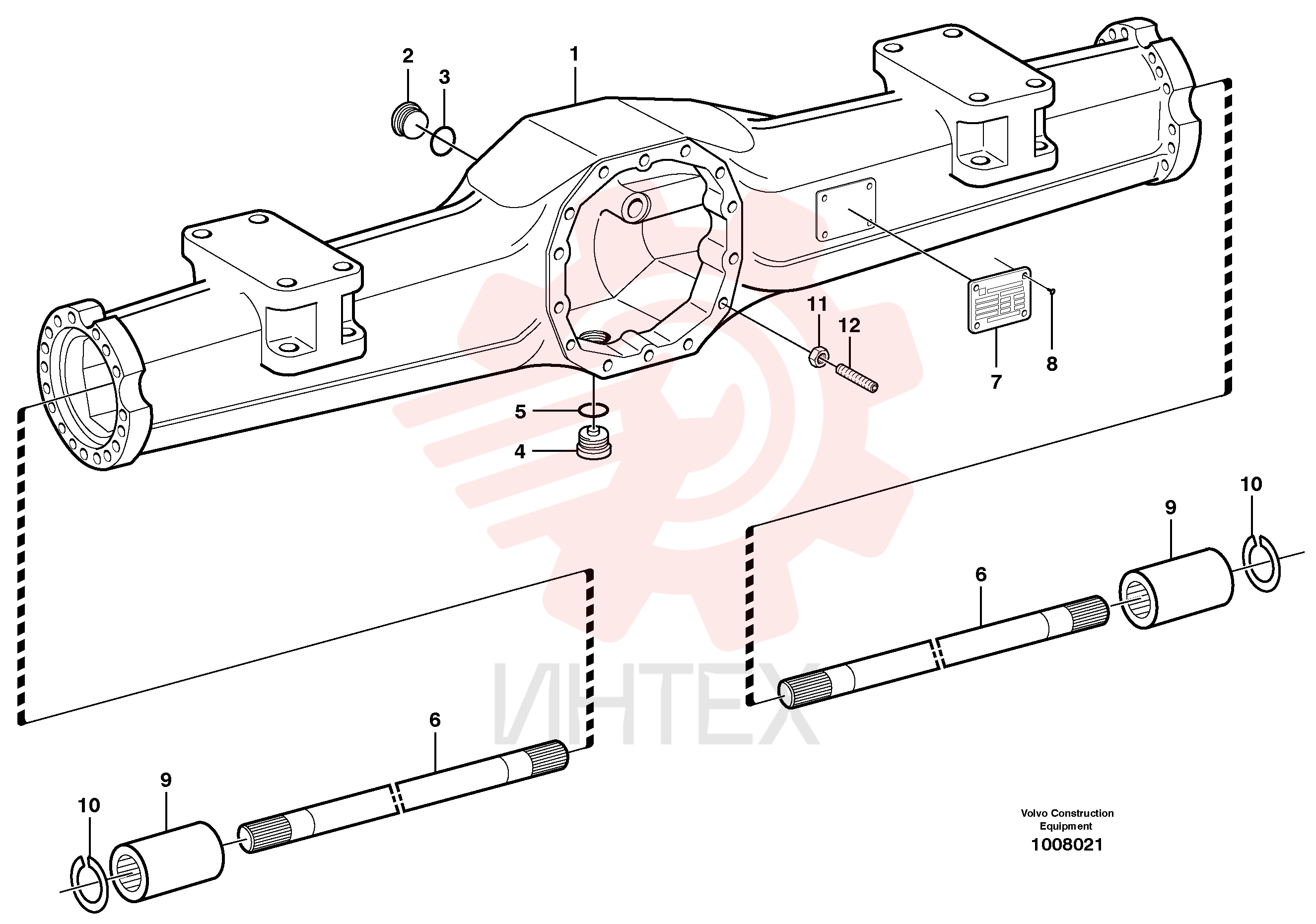 Axle Casing