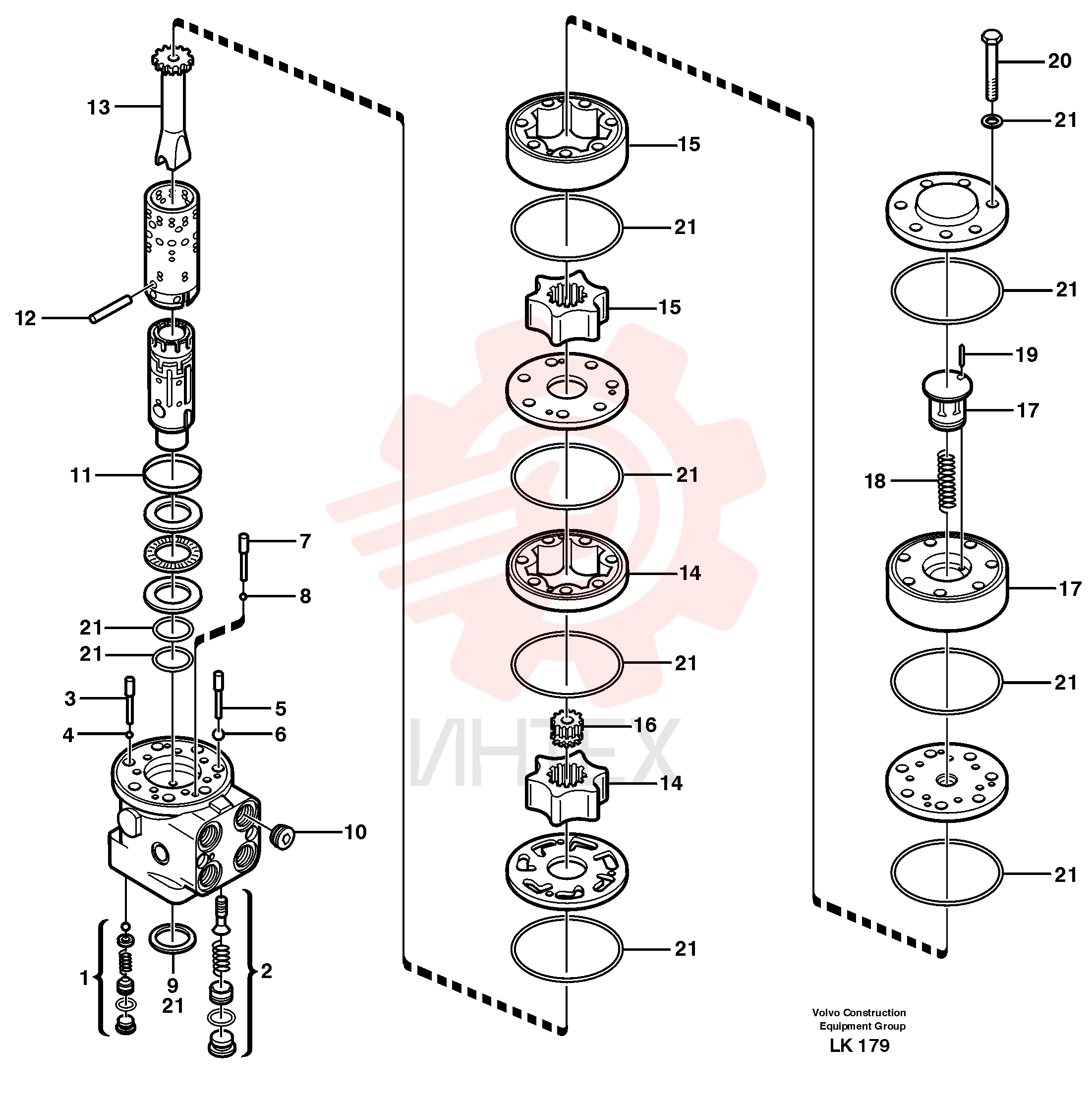 Direction valve