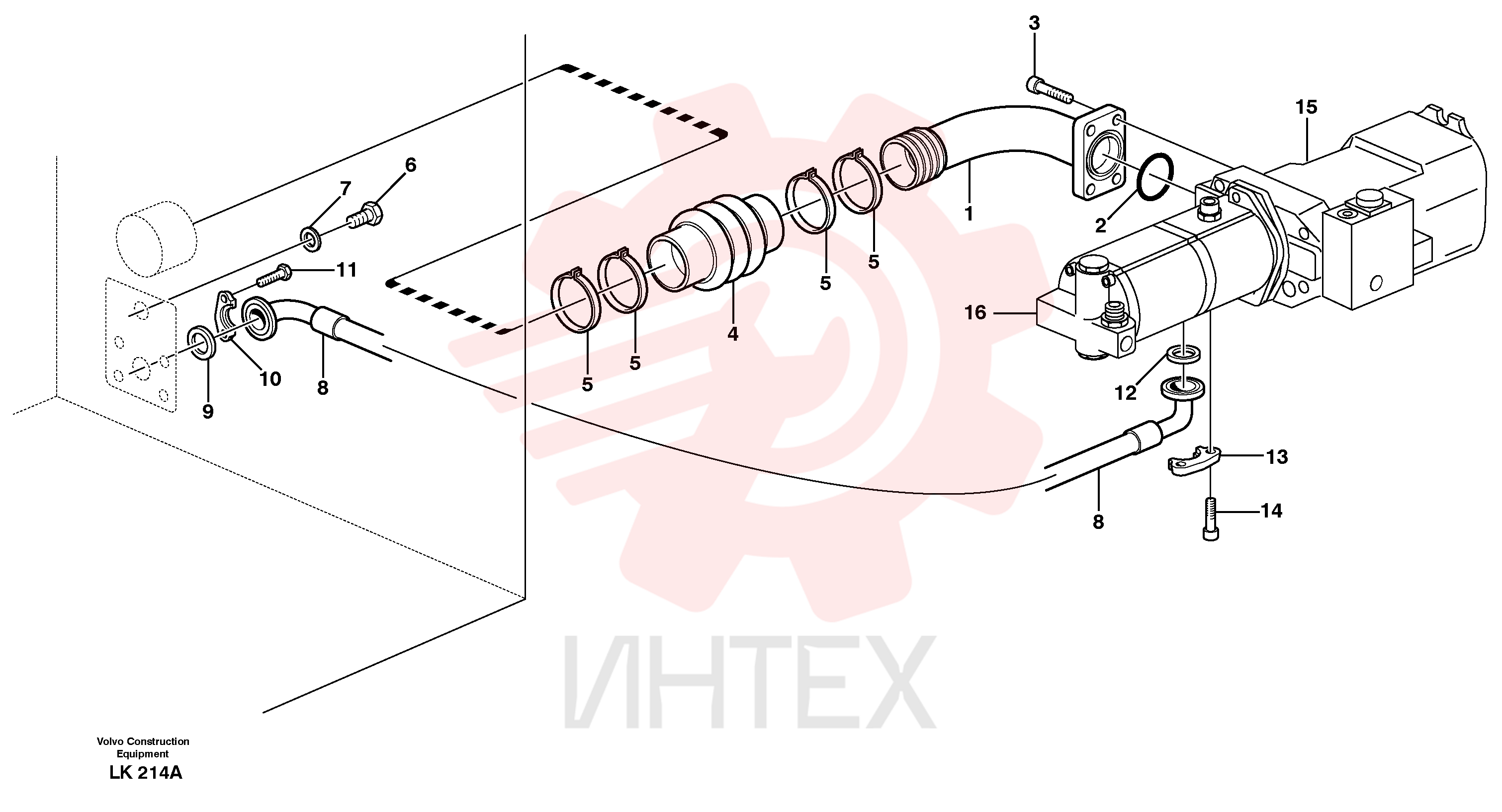 Suction pipe