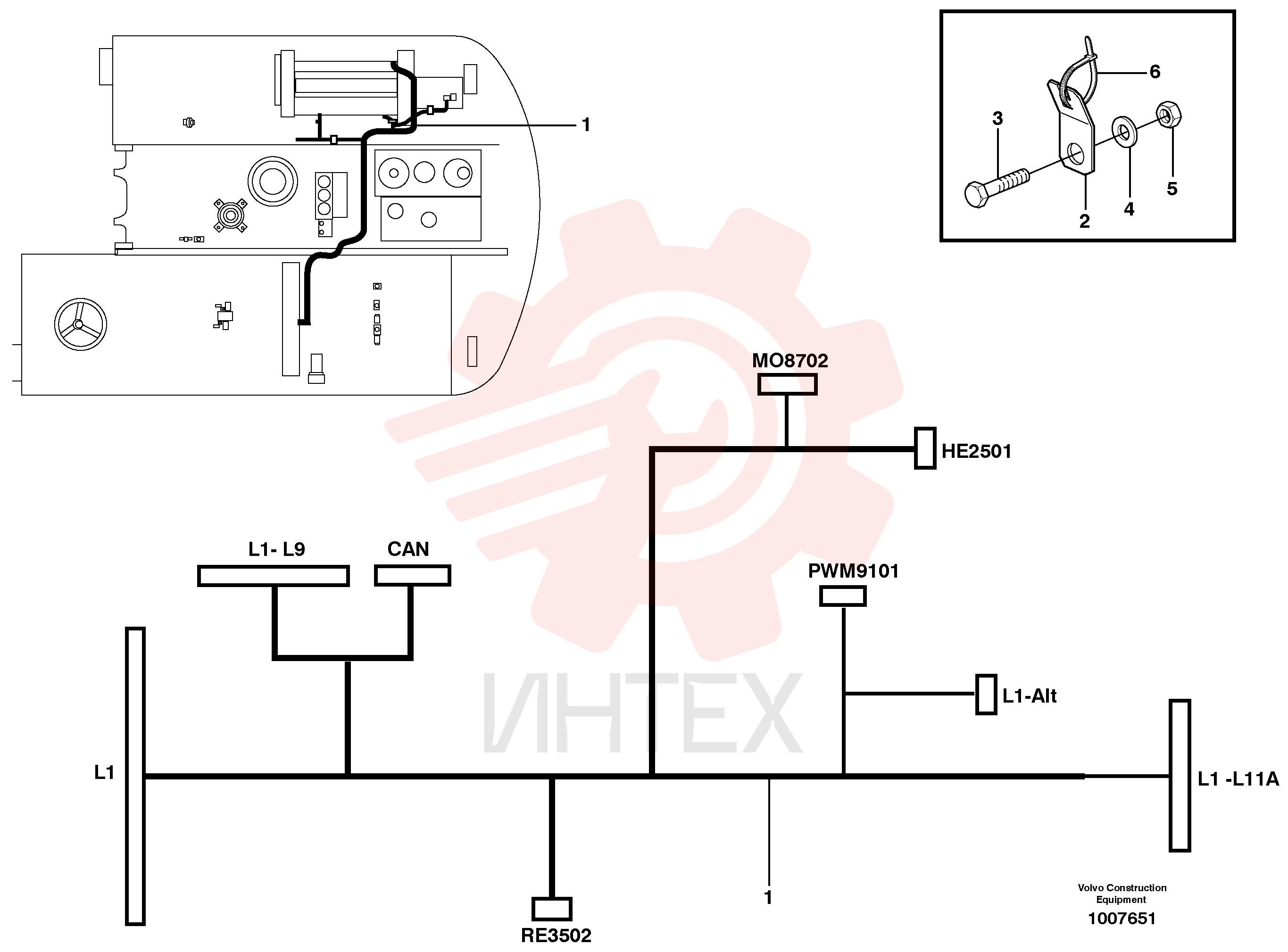 Cable harness