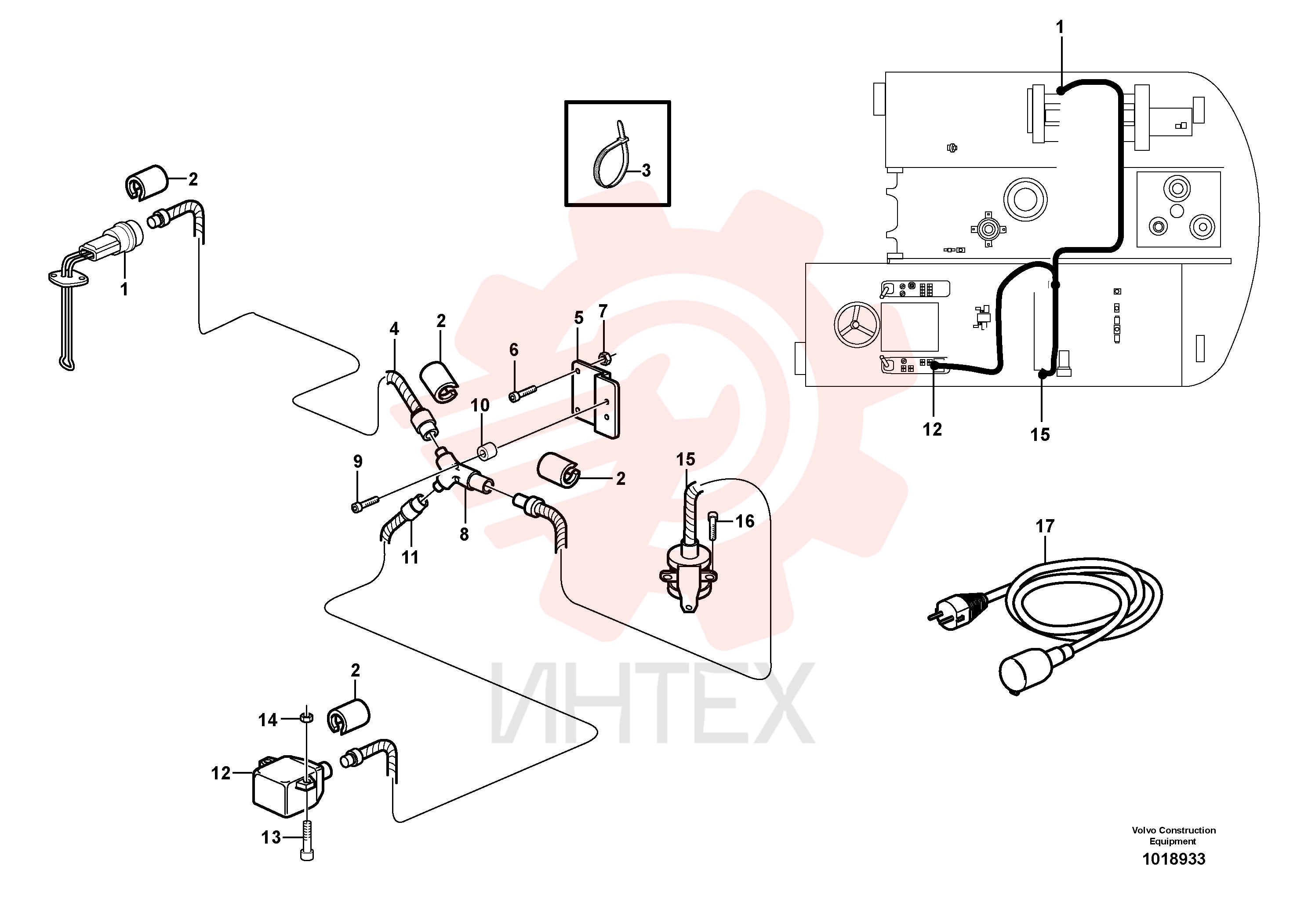 Heater VOE 14376991