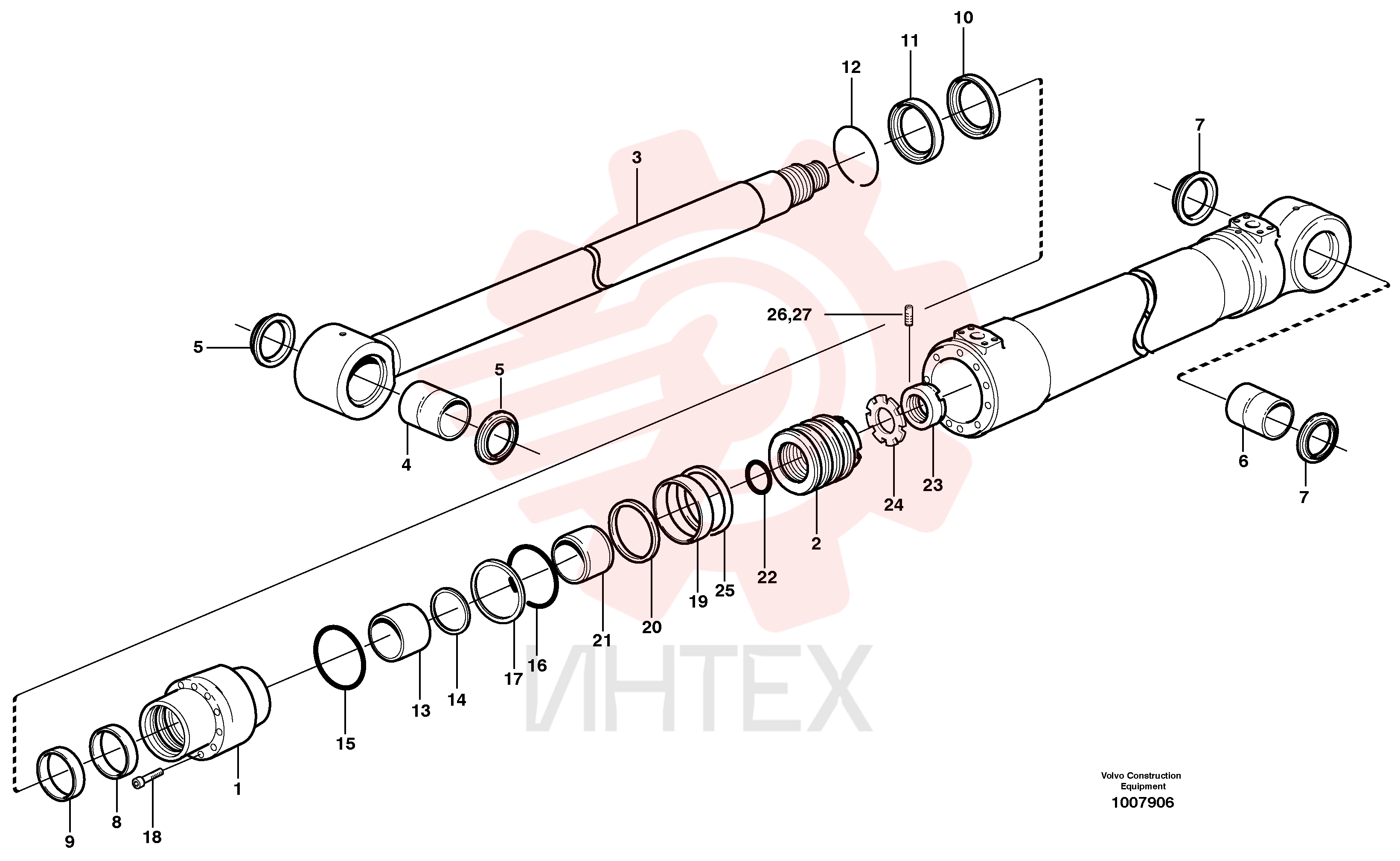 Sealing Kit VOE 14523243