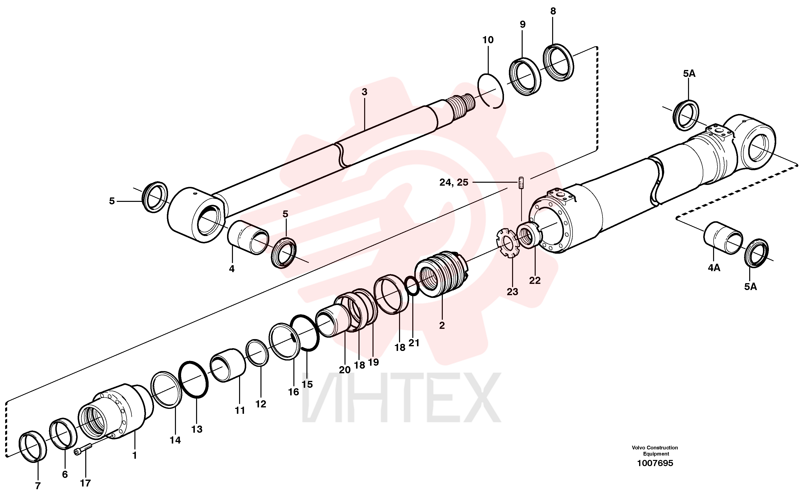 Sealing Kit VOE 14521936