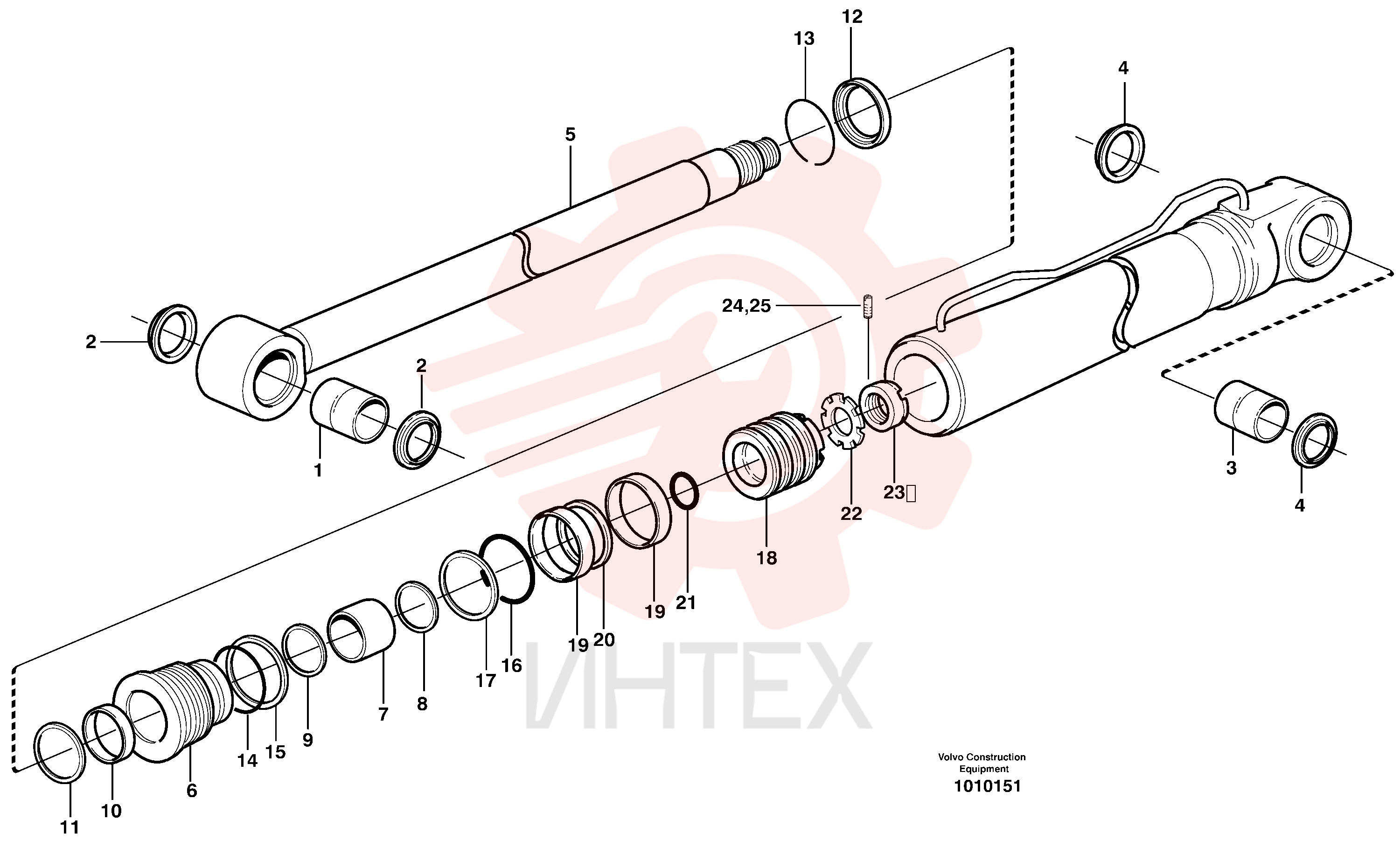 Sealing Kit VOE 14521932