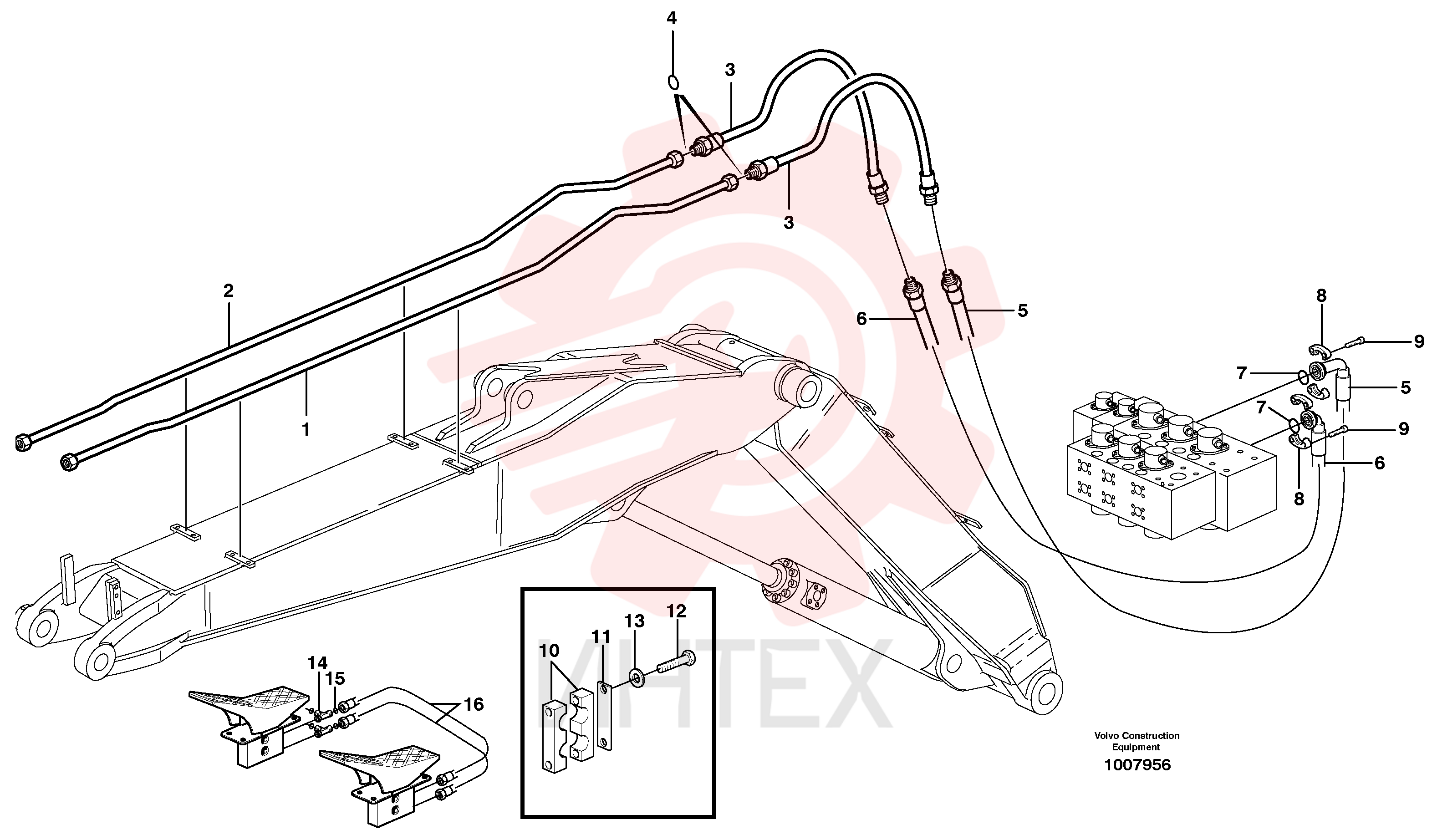 Tube Assembly VOE 14372702